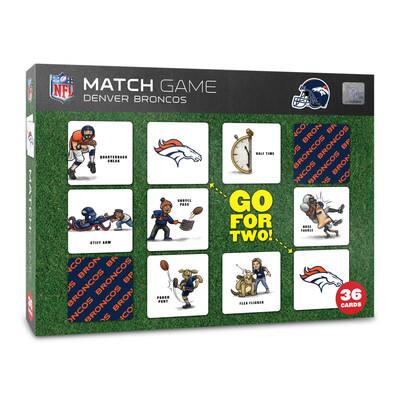 NFL Memory Match Game By Youthefan in Denver Broncos | 2.5" x 2.5" | Michaels