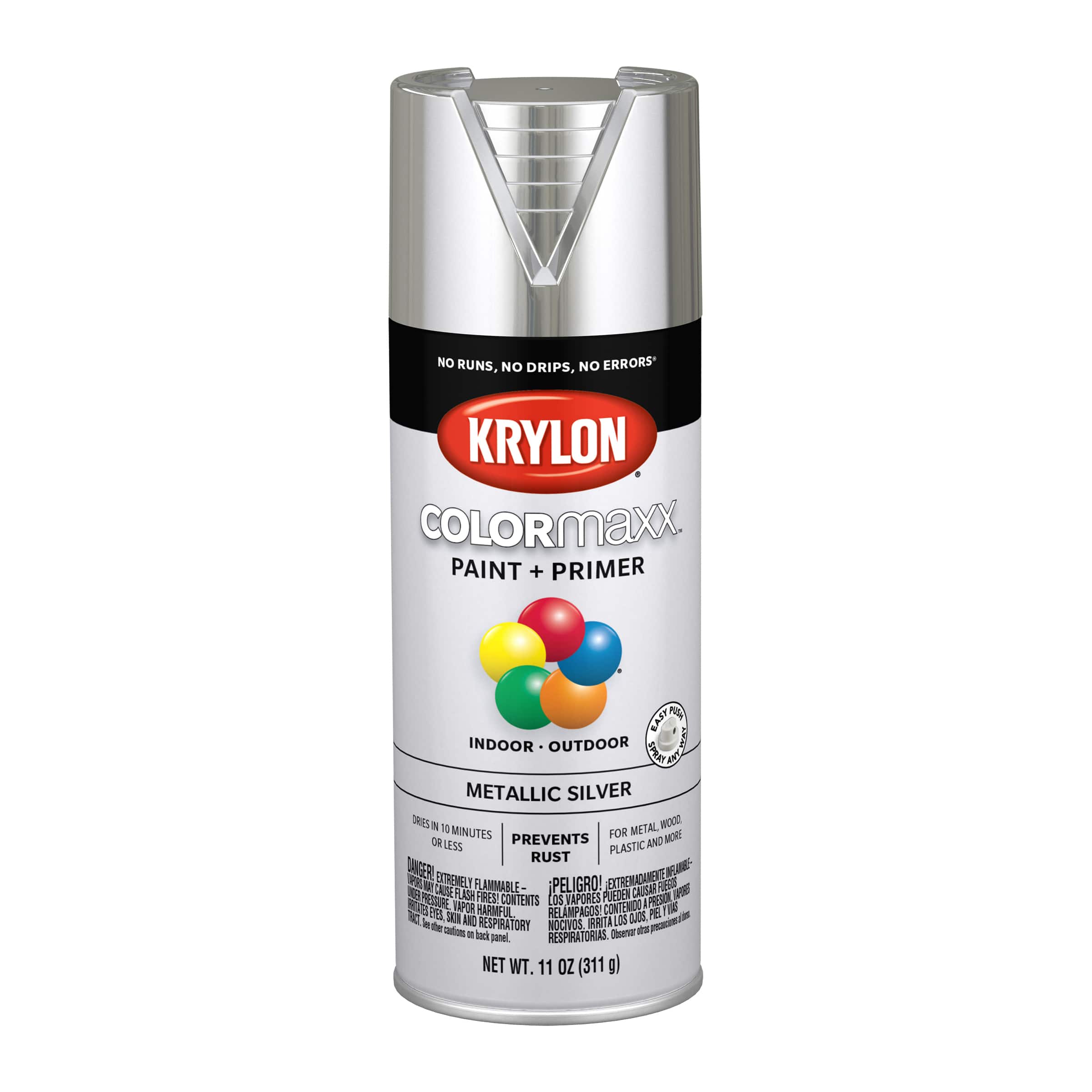 Krylon® COLORmaxx™ Metallic Paint + Primer
