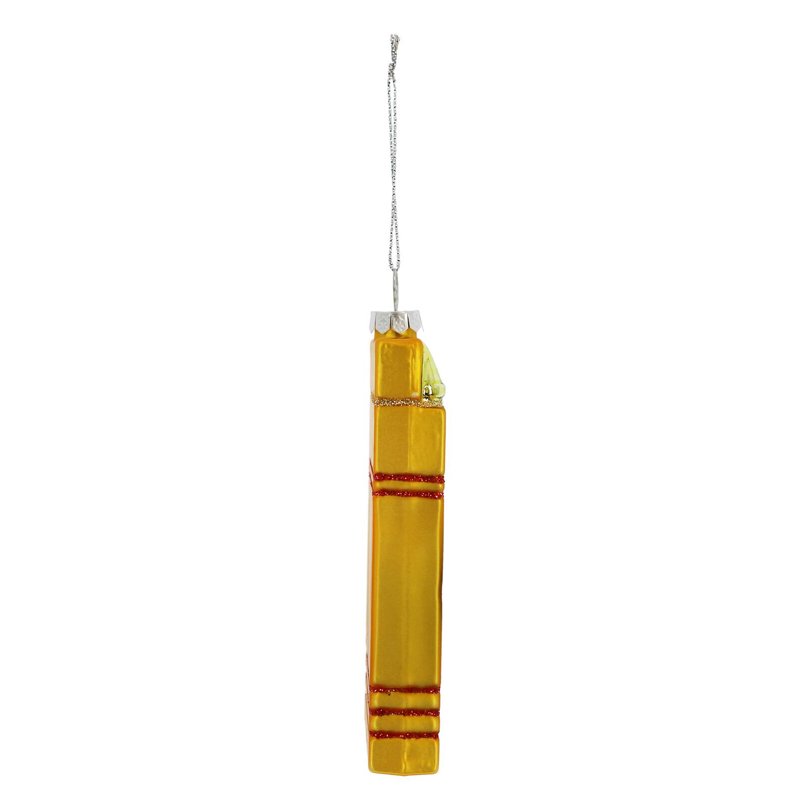 5&#x22; Crayons Glass Ornament by Ashland&#xAE;