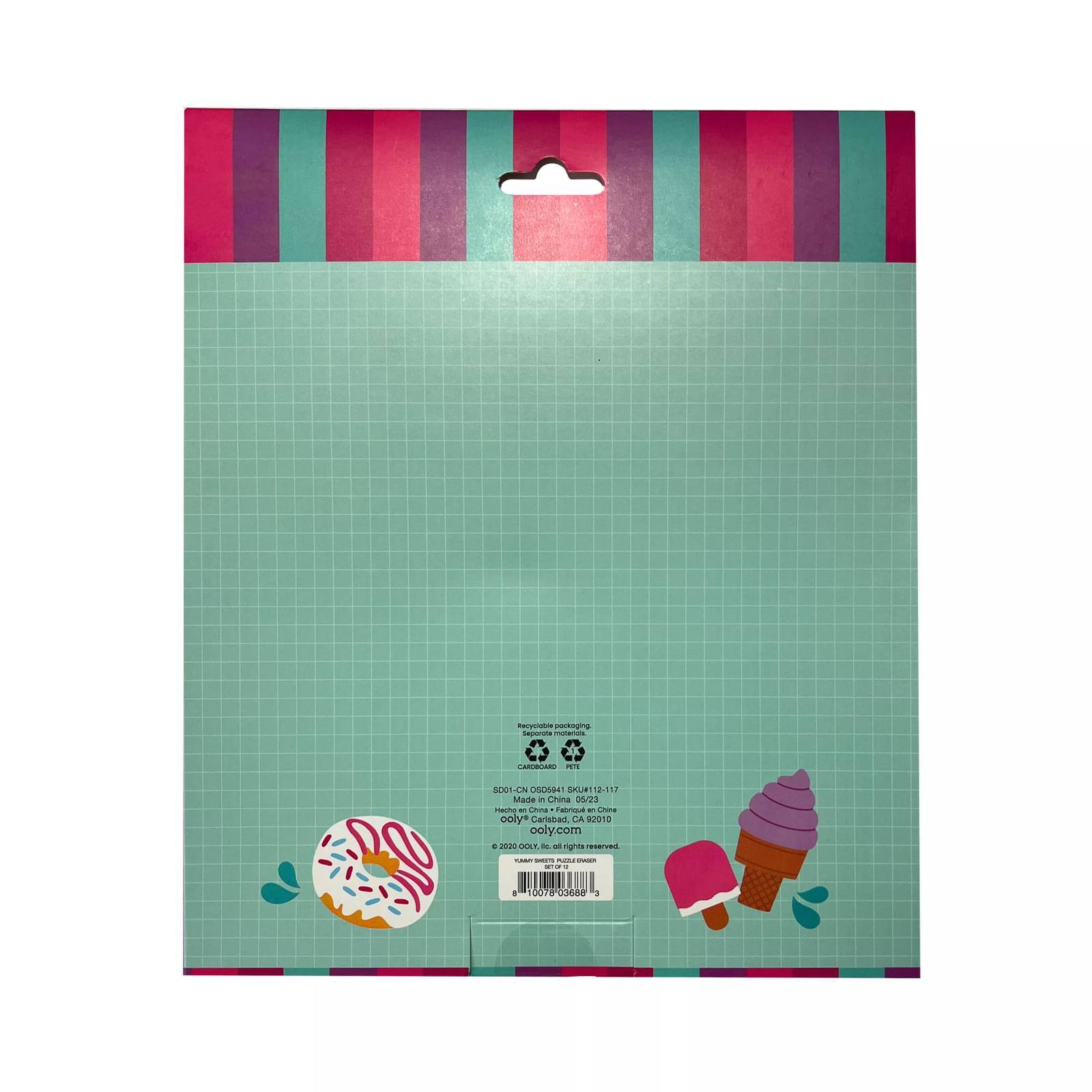 OOLY Yummy Sweets Puzzle Erasers, 12ct.