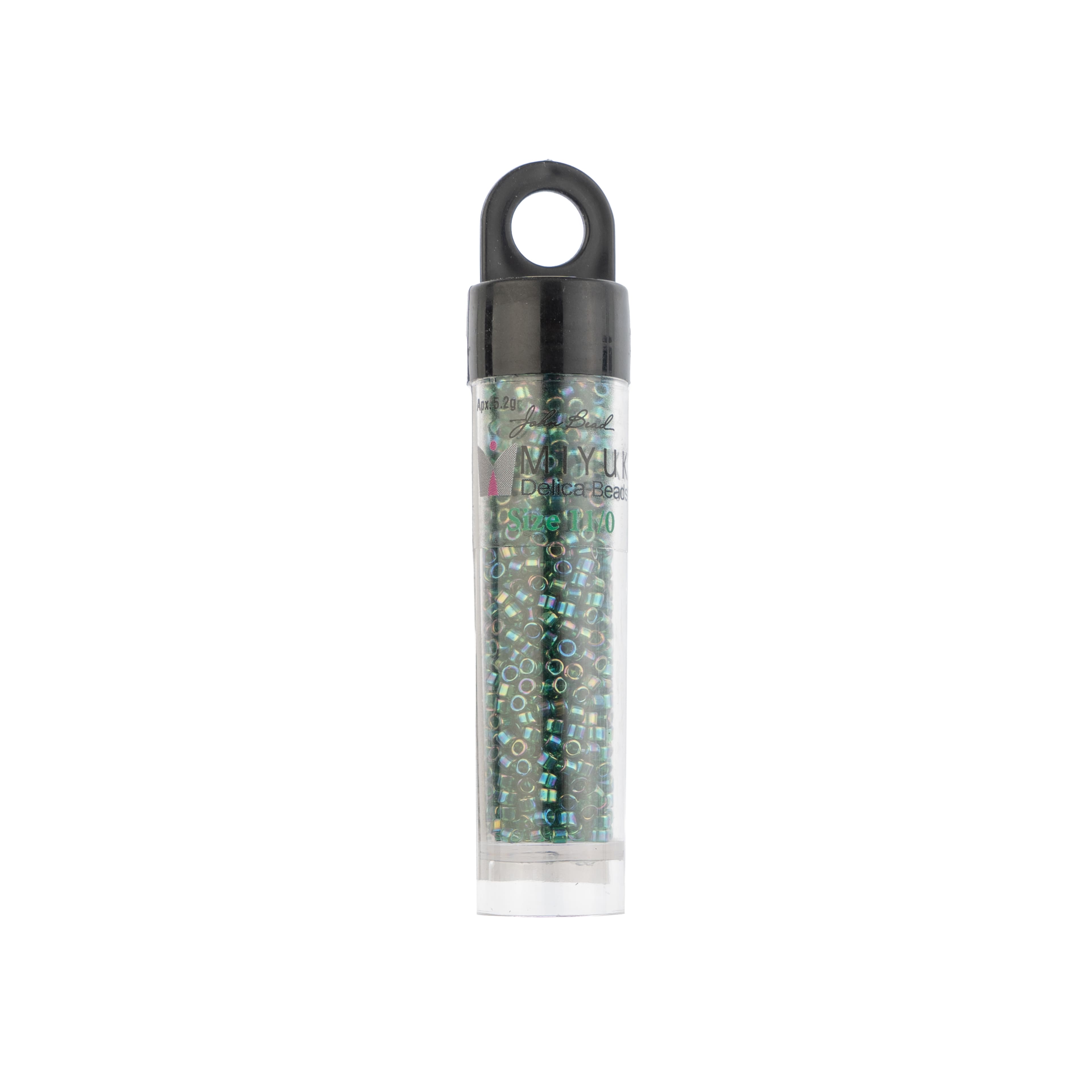 John Bead 11/0 Miyuki Delica Glass Seed Beads, 5g