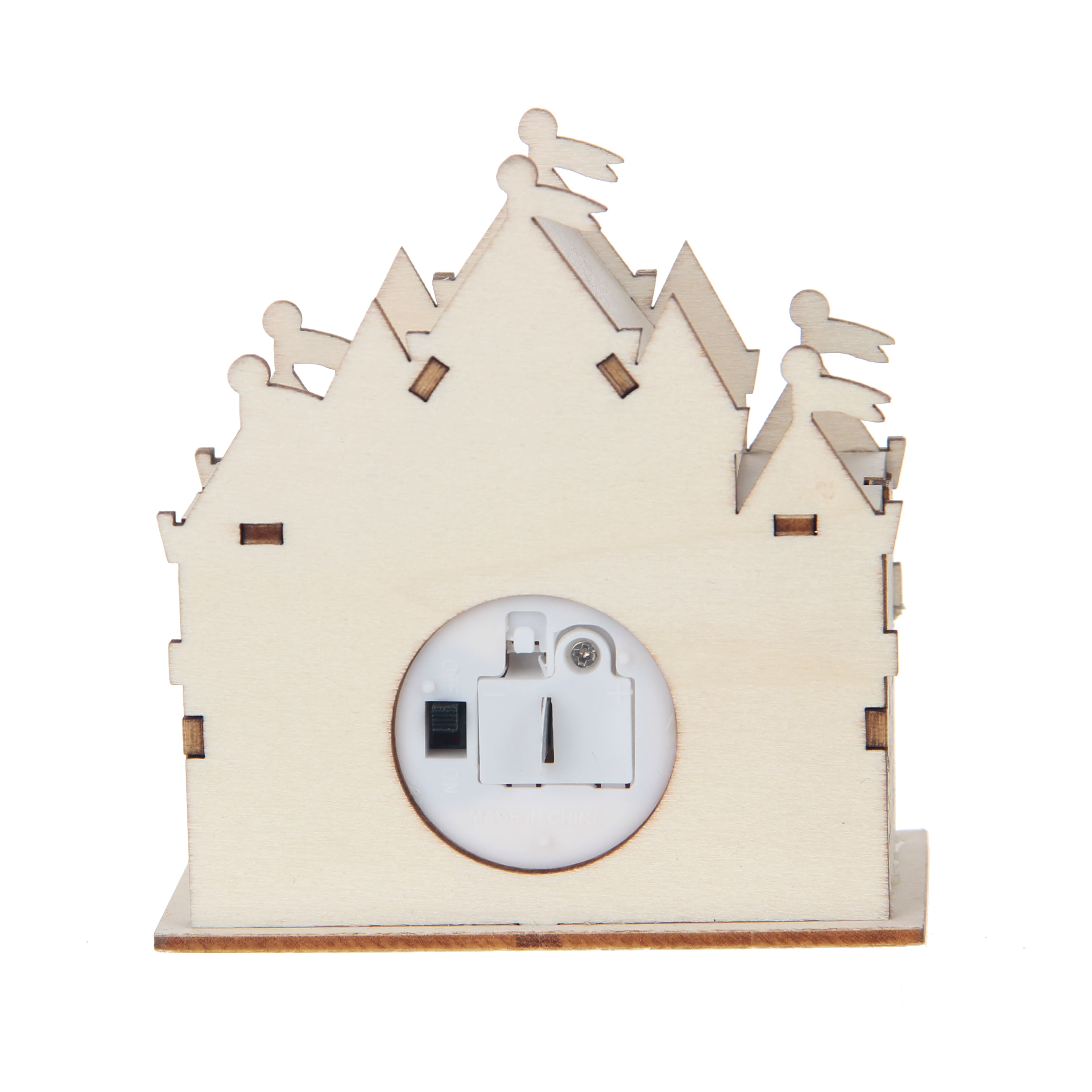 DIY LED Wood Village Castle by Make Market&#xAE;