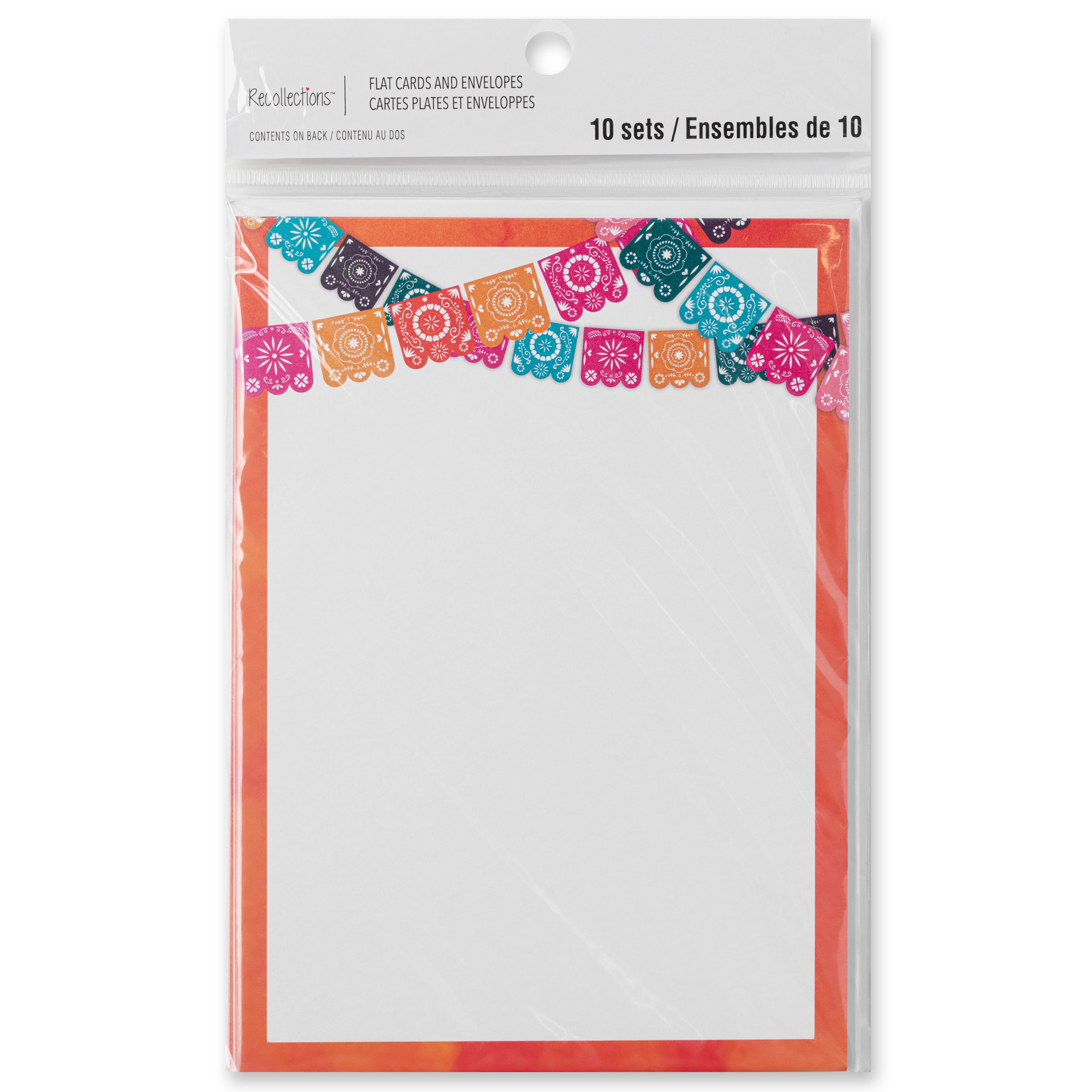 Fiesta Flat Cards &#x26; Envelopes by Recollections&#x2122;, 5&#x22; x 7&#x22;