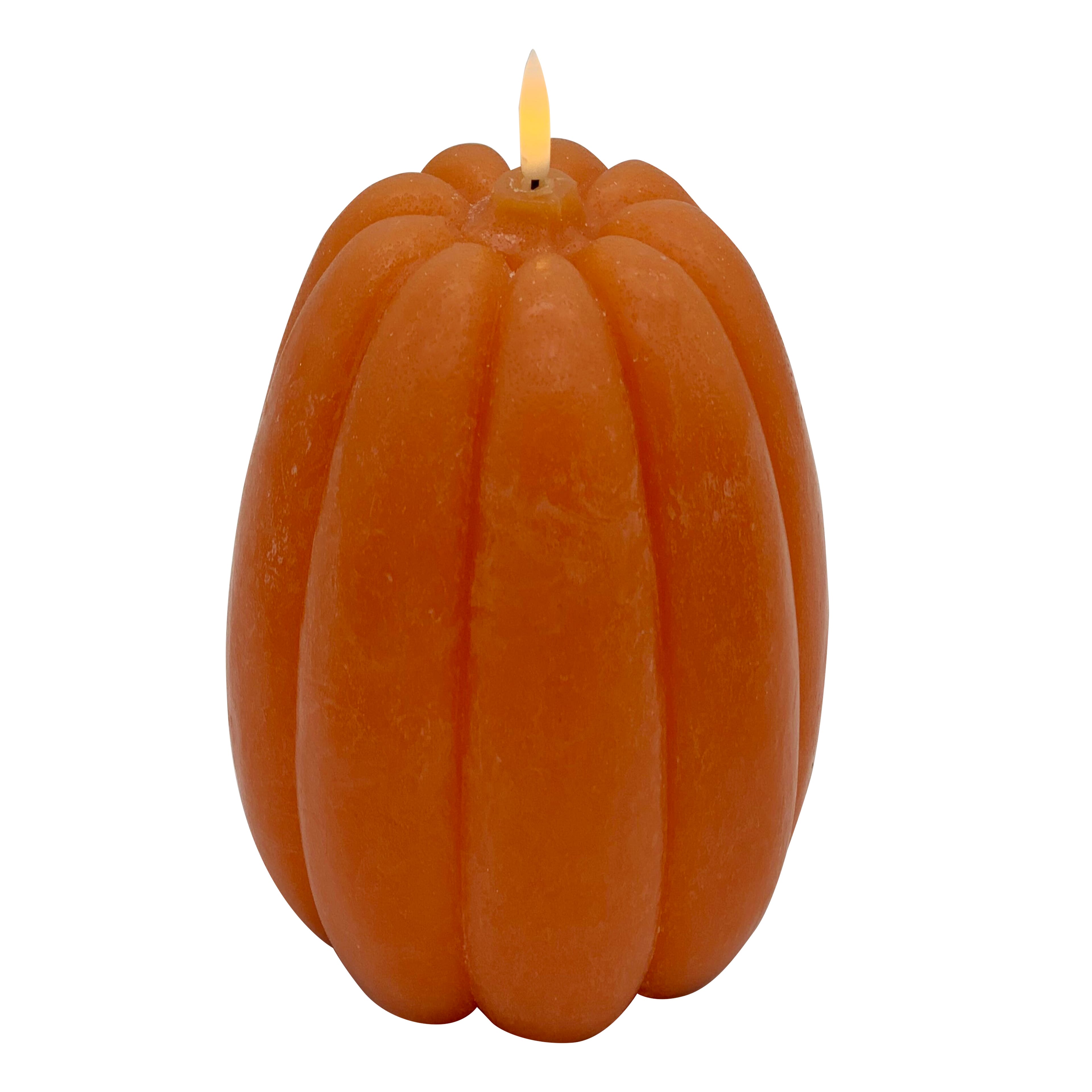 6&#x22; Orange LED Pumpkin Candle by Ashland&#xAE;