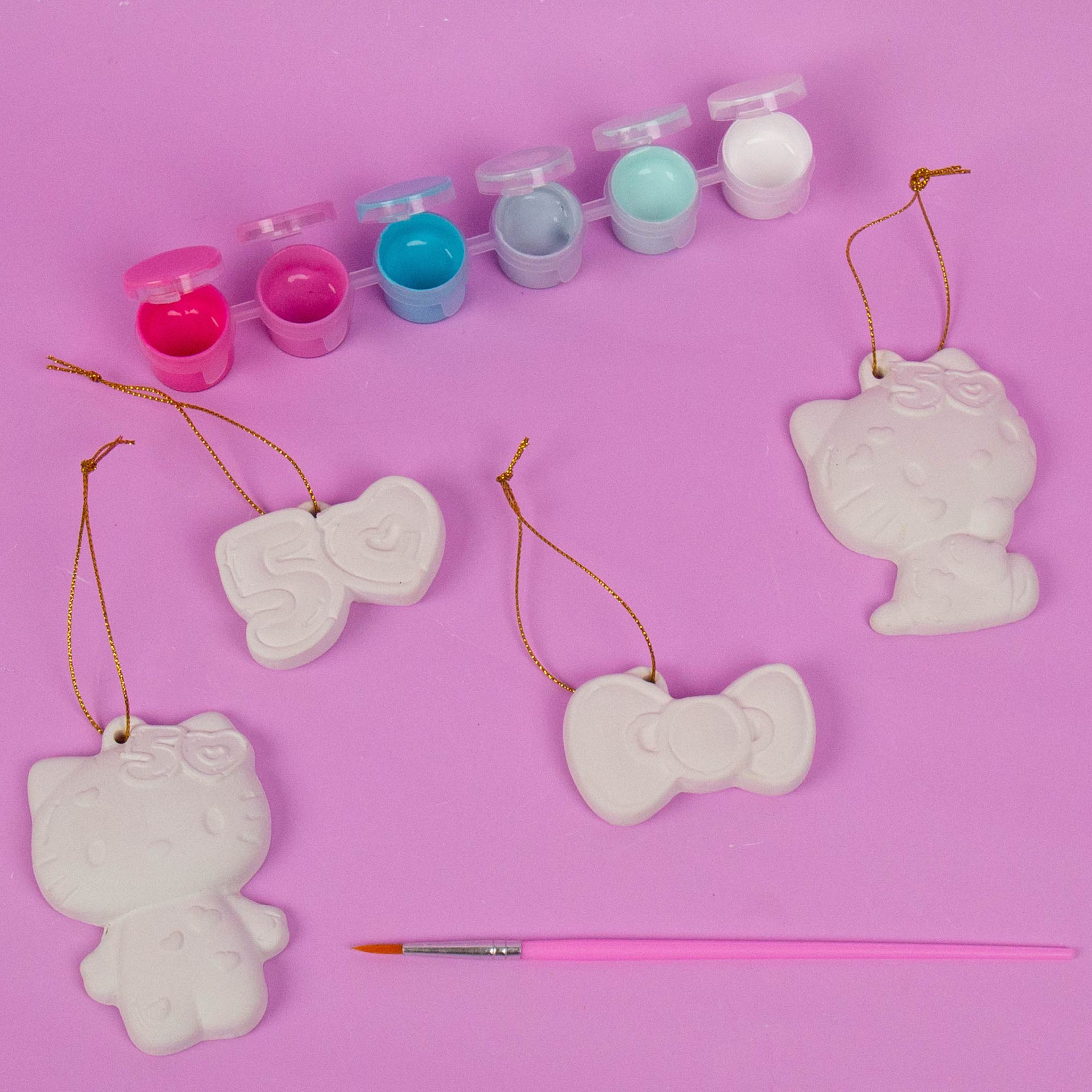 STMT&#xAE; Hello Kitty&#xAE; 50th Anniversary Paint Your Own Ornament Kit