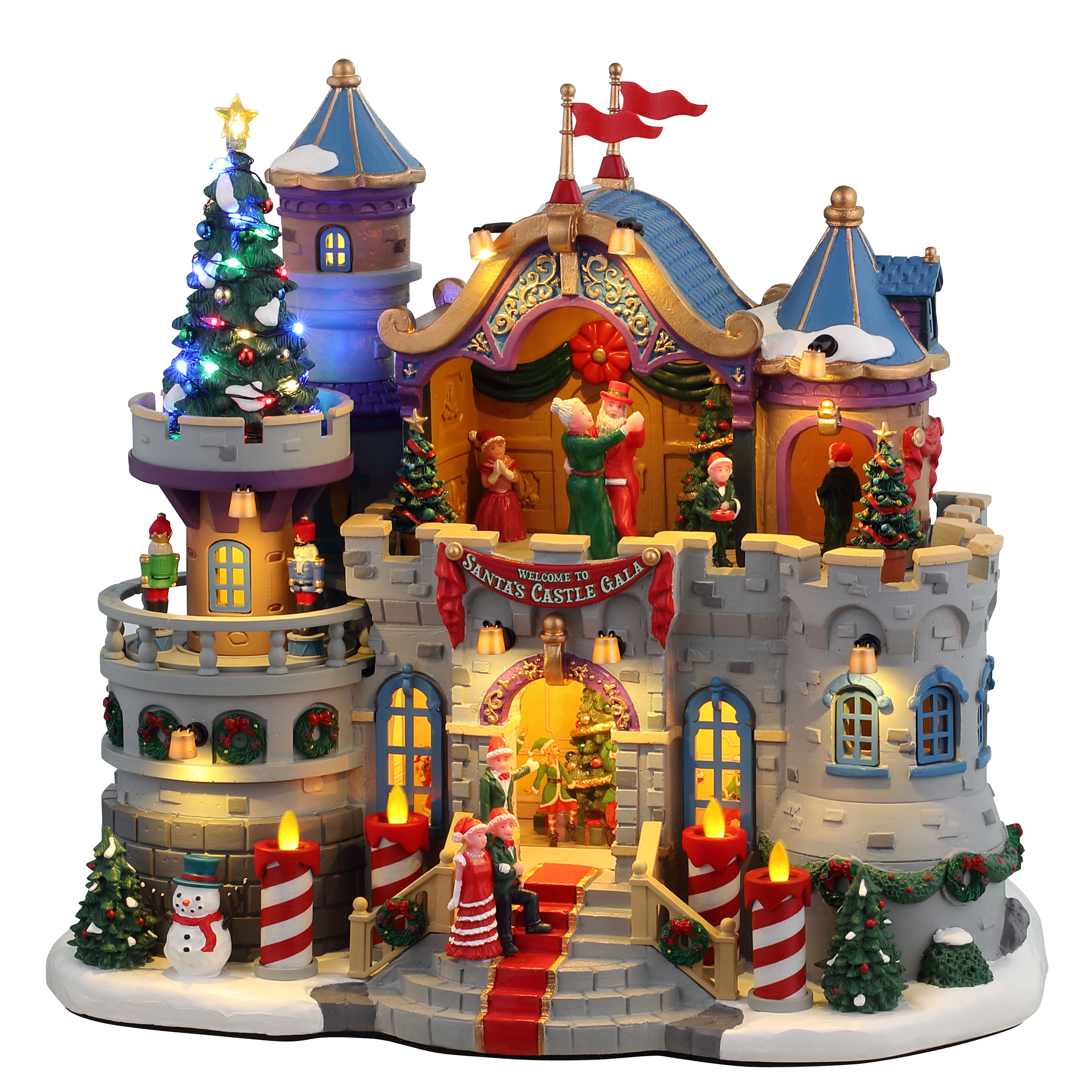 Lemax&#xAE; Santa&#x27;s Wonderland&#xAE; Santa&#x27;s Castle Gala