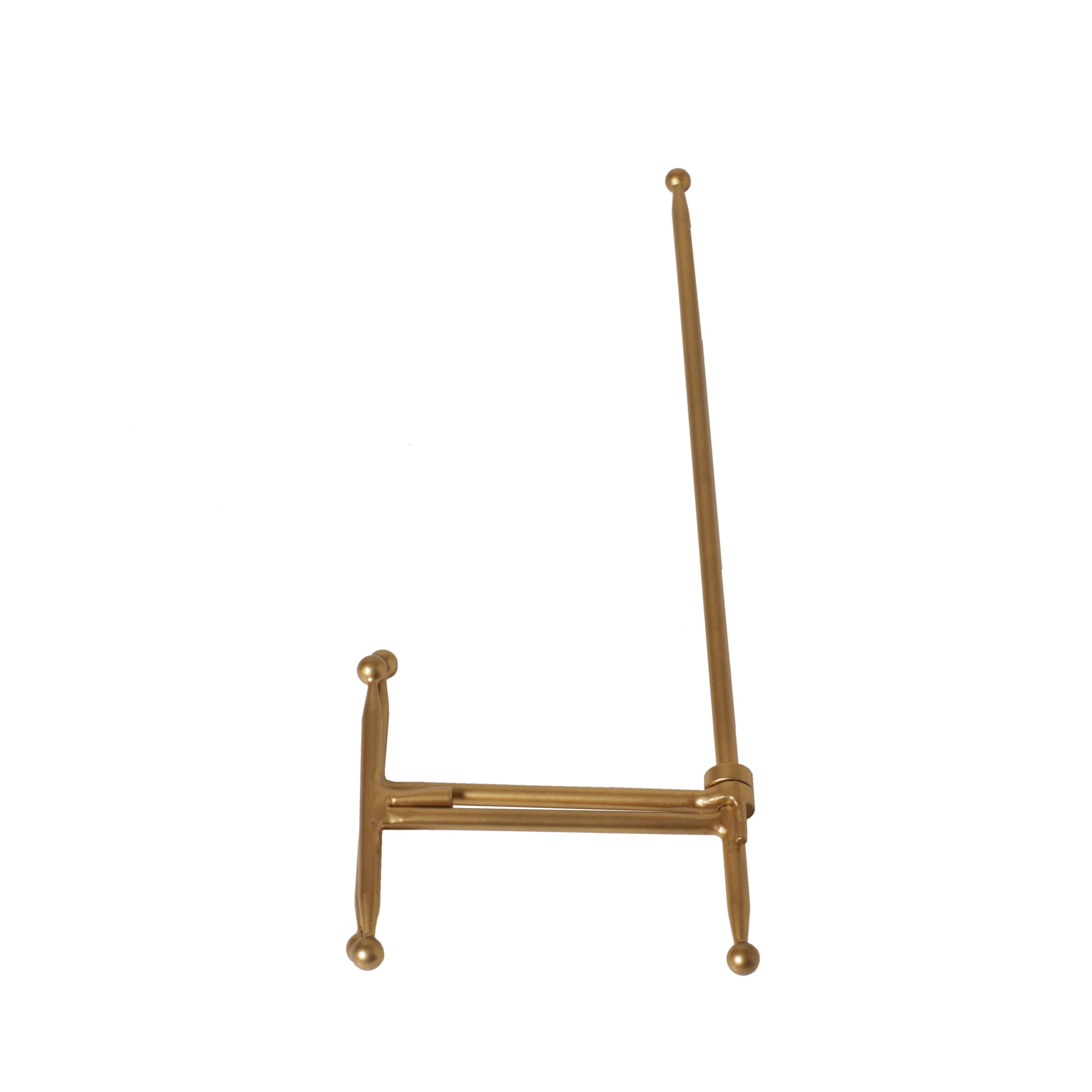 Gold Colored Steel Tabletop Easel by Studio D&#xE9;cor&#xAE;