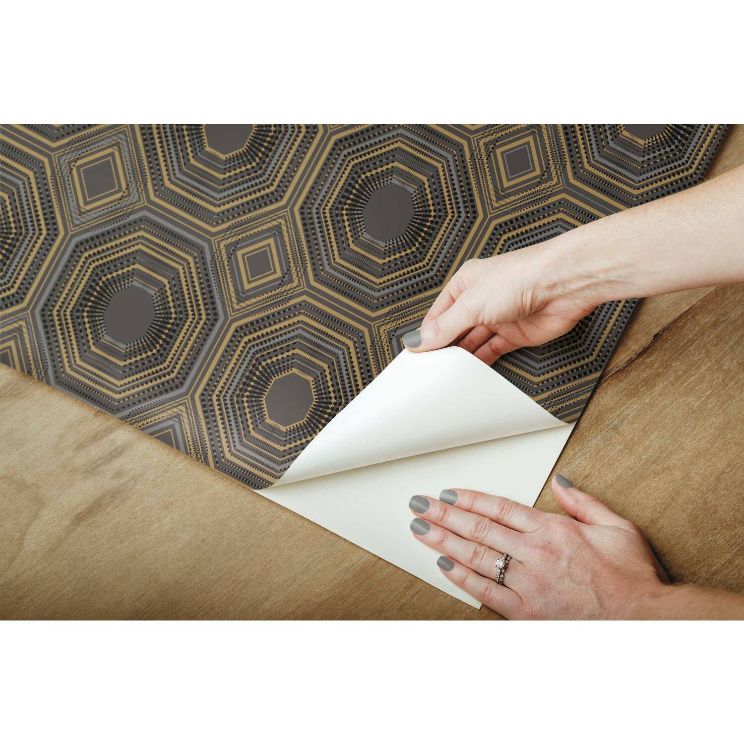 RoomMates Bees Knees Peel & Stick Wallpaper