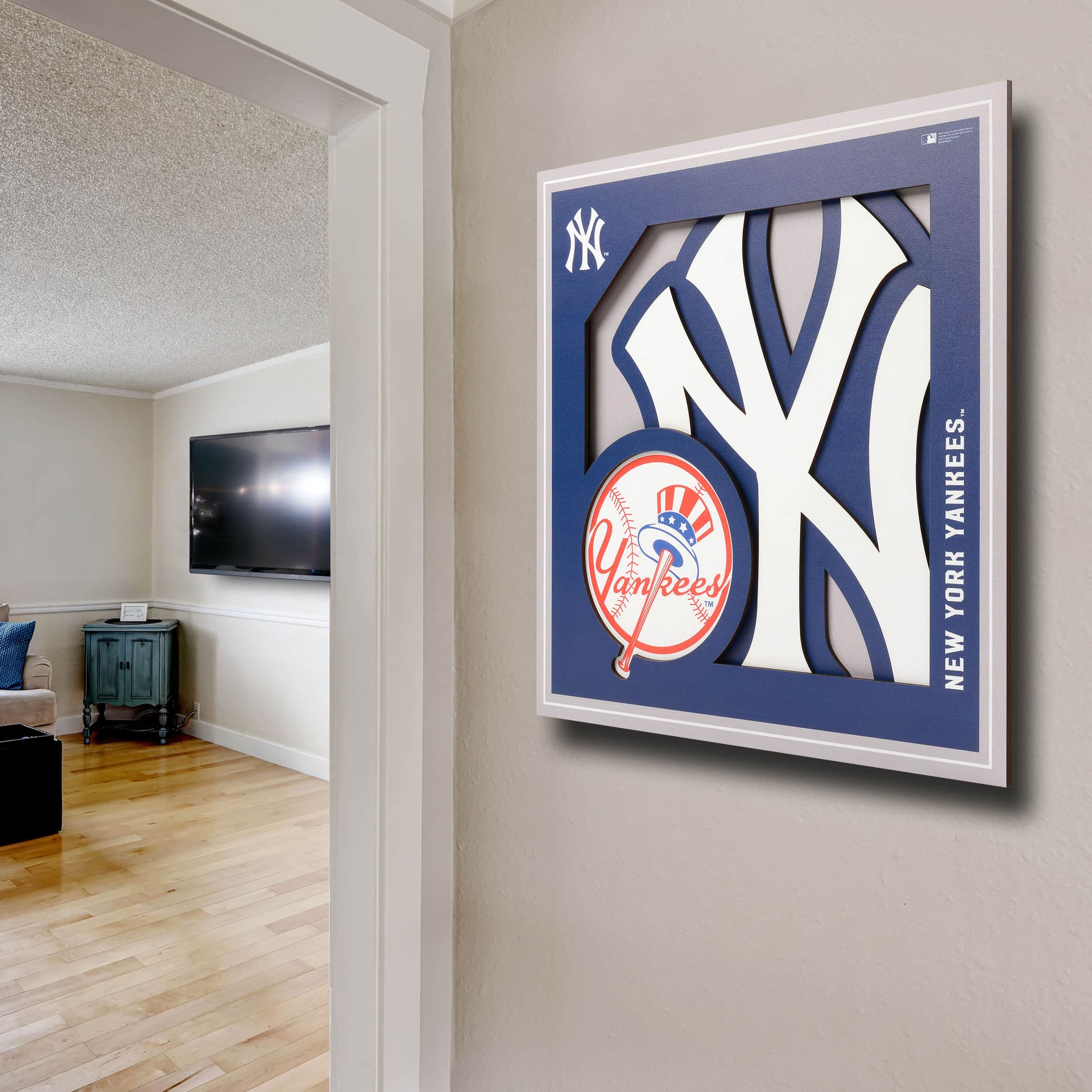 MLB 3D Logo Series Wall Art