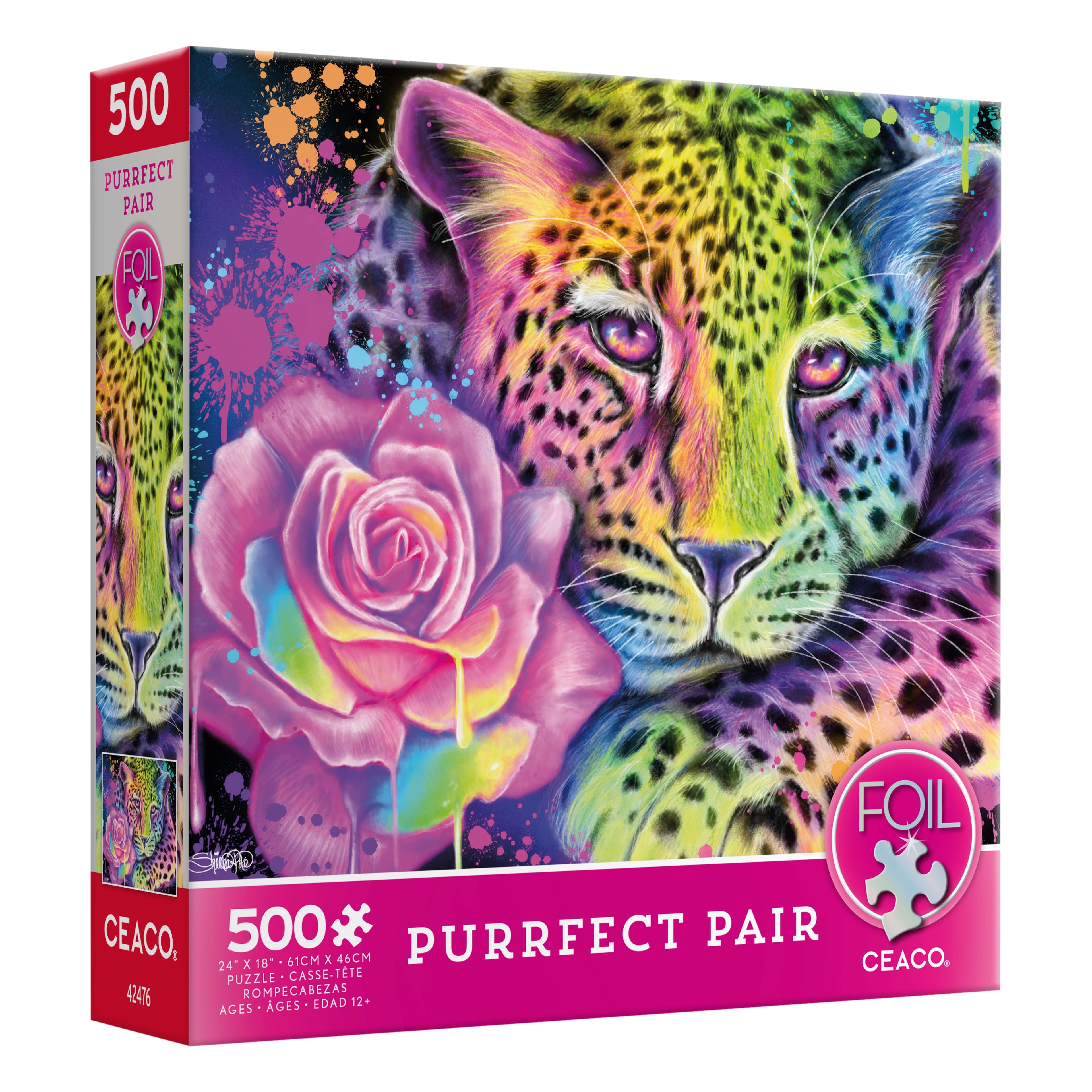 Assorted Foil 500 Piece Puzzle