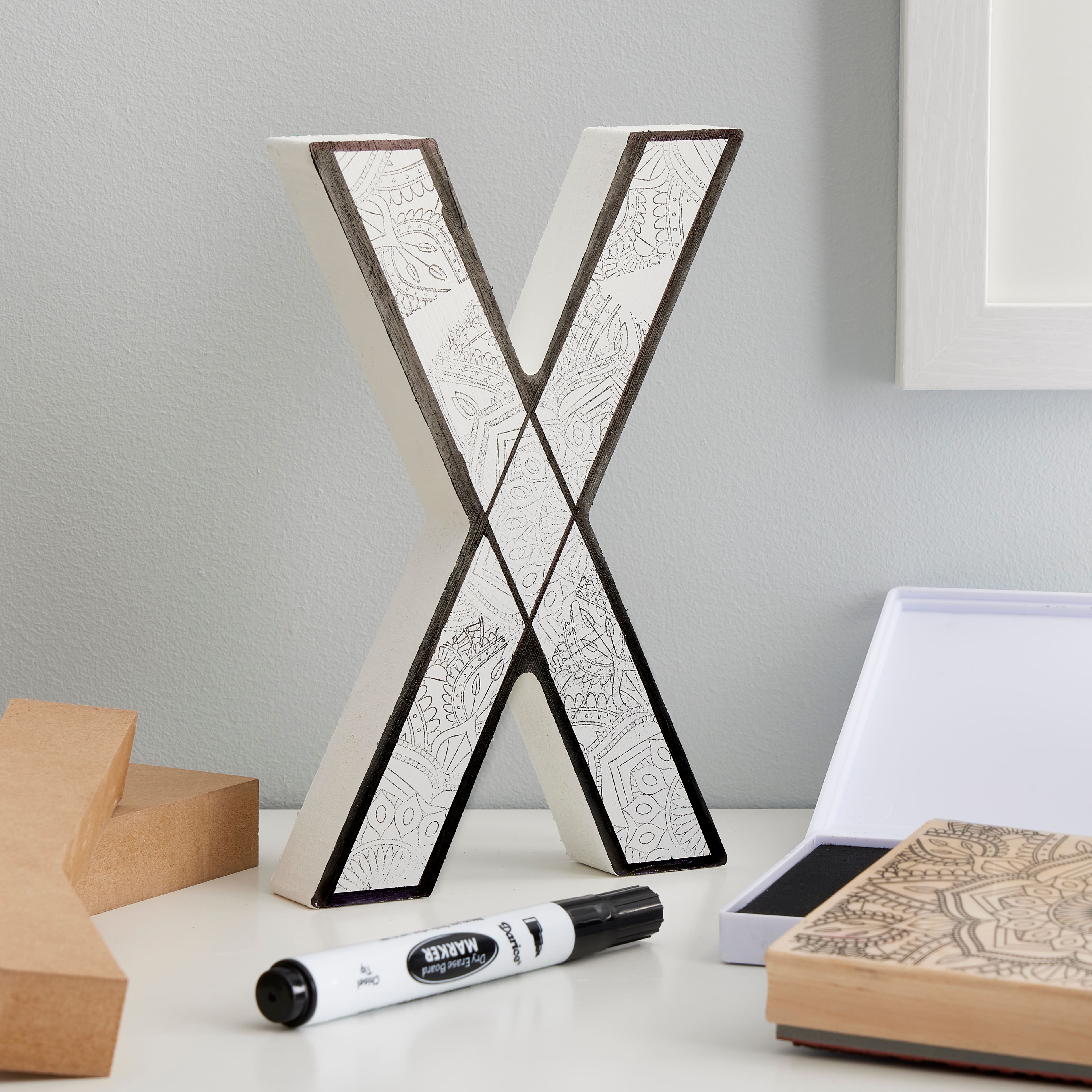 8" MDF Block Letter by Make Market®