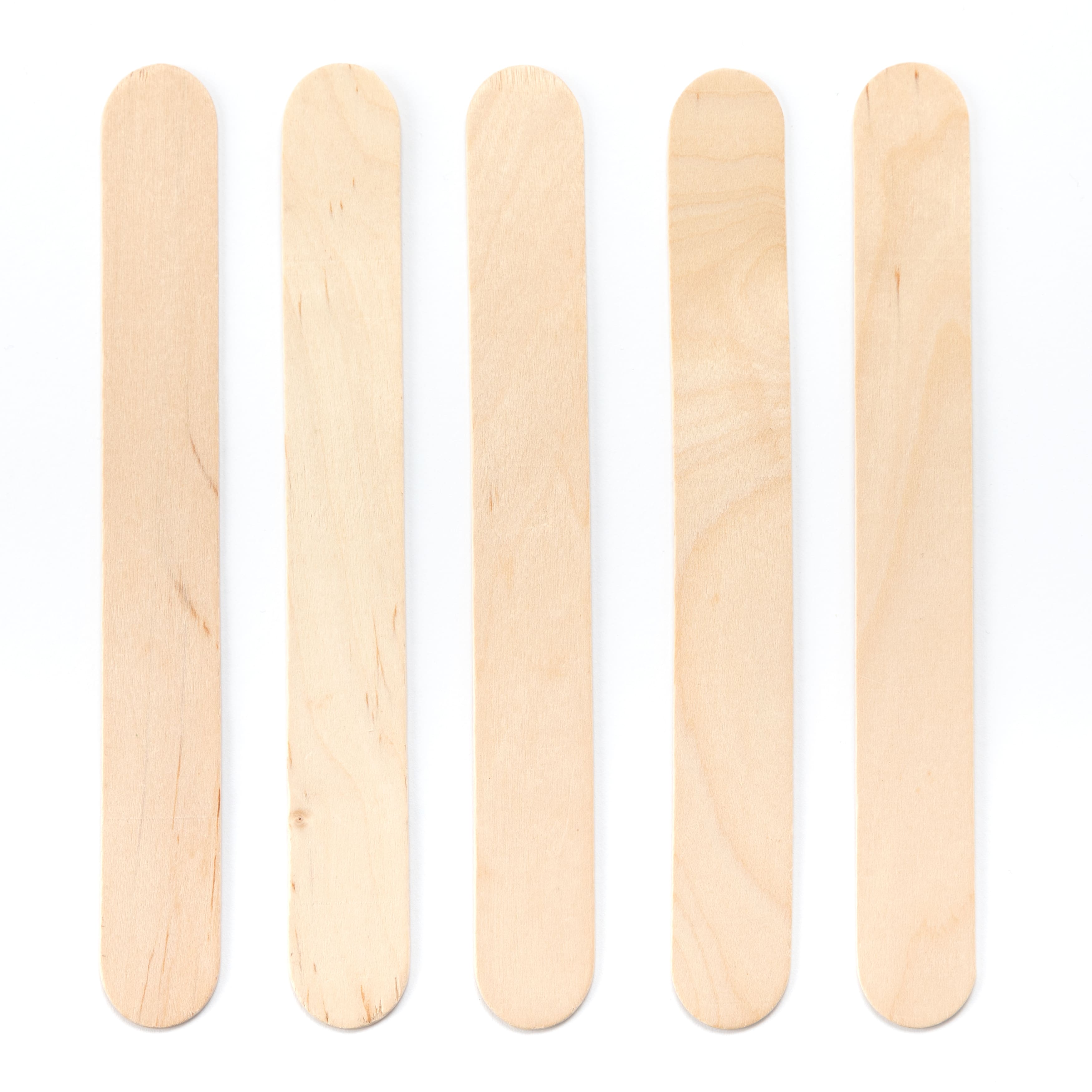 2.5 Inch Mini Length Wood Craft Popsicle Sticks multi Color 