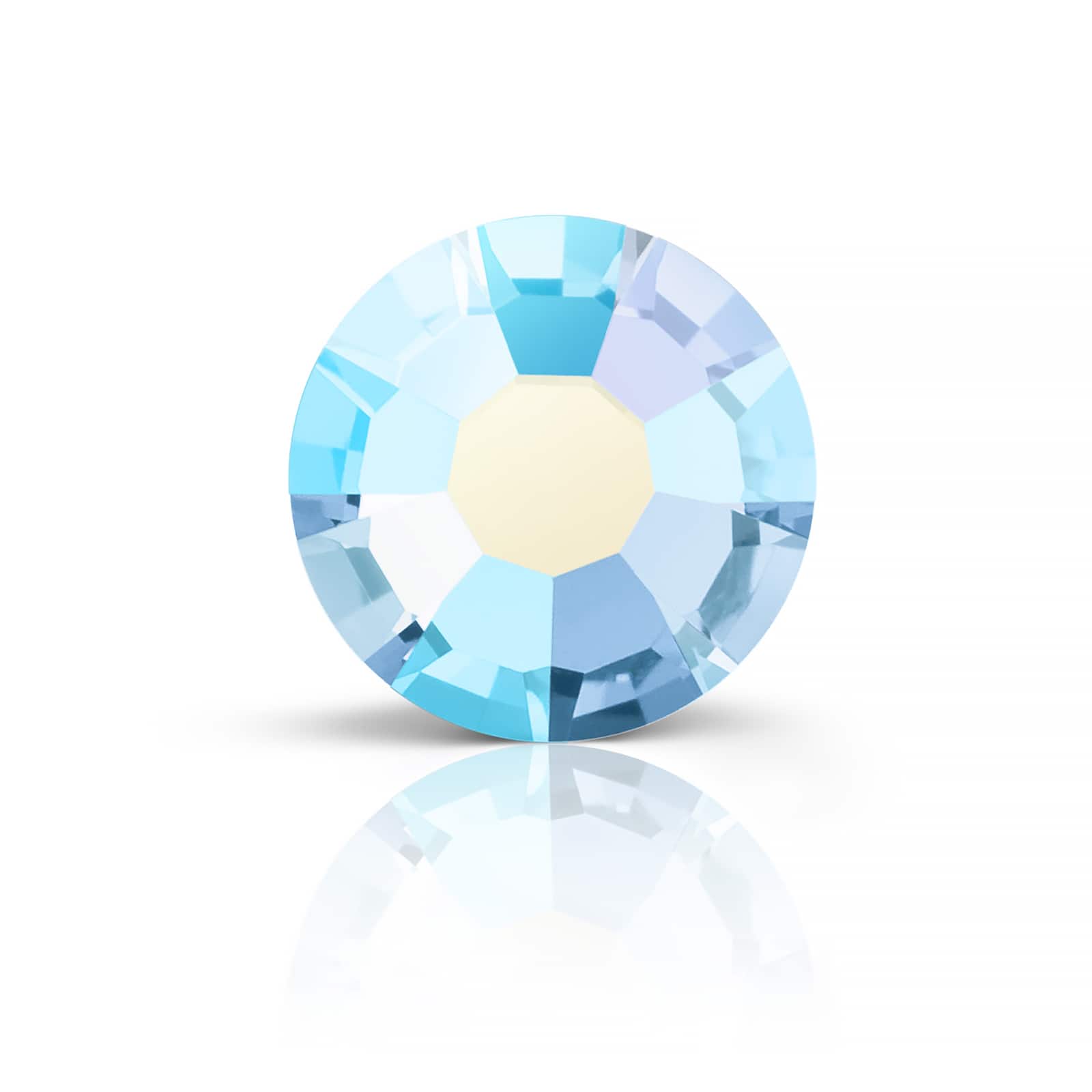 Preciosa MAXIMA SS20 Aurora Borealis Flatback Czech Crystals, 144ct.