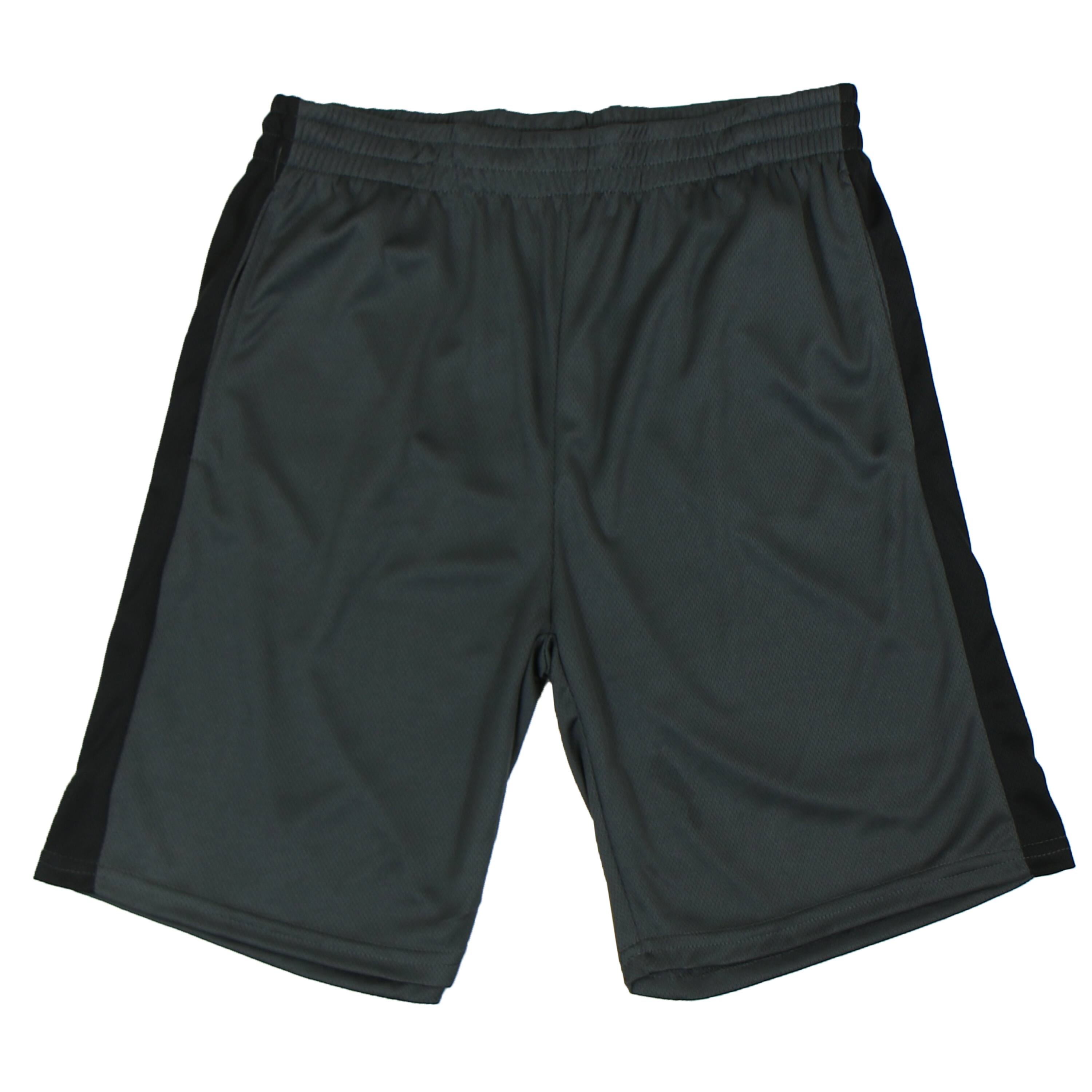 Galaxy by Harvic Boys Active Trim Mesh Basketball Shorts