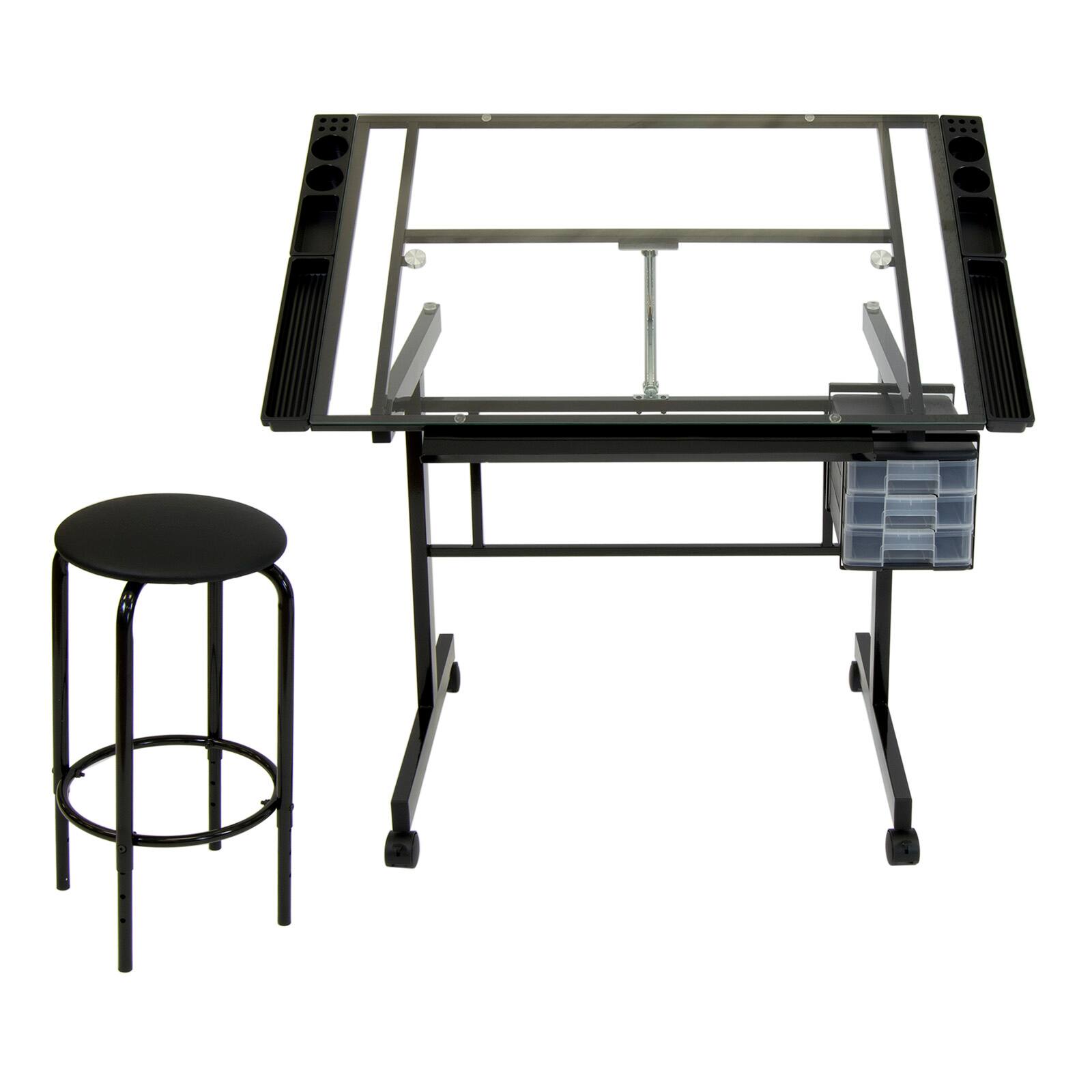 vision drafting table and stool