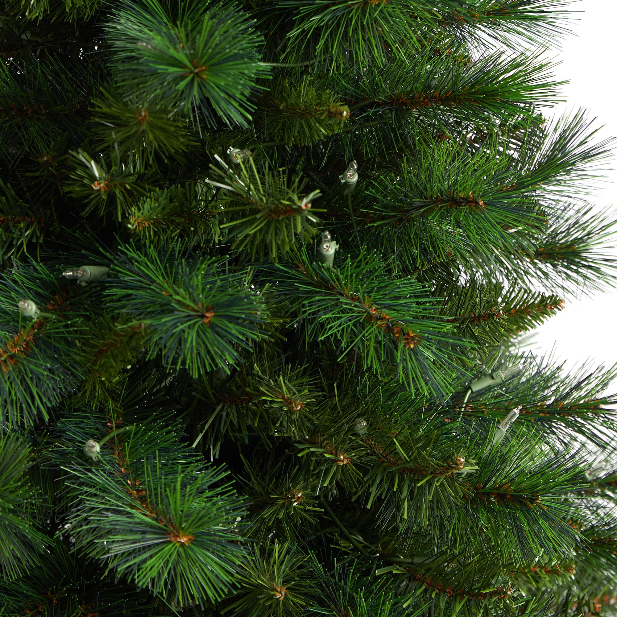 5ft. Pre-Lit West Virginia Mountain Pine Artificial Christmas Tree, Clear Lights