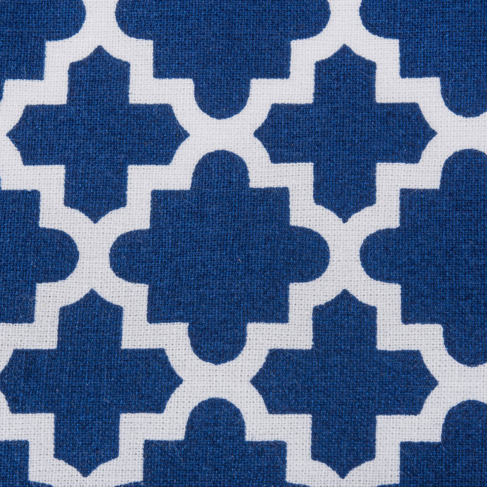 Nautical Blue Lattice Tablecloth 60&#x22; x 84&#x22;