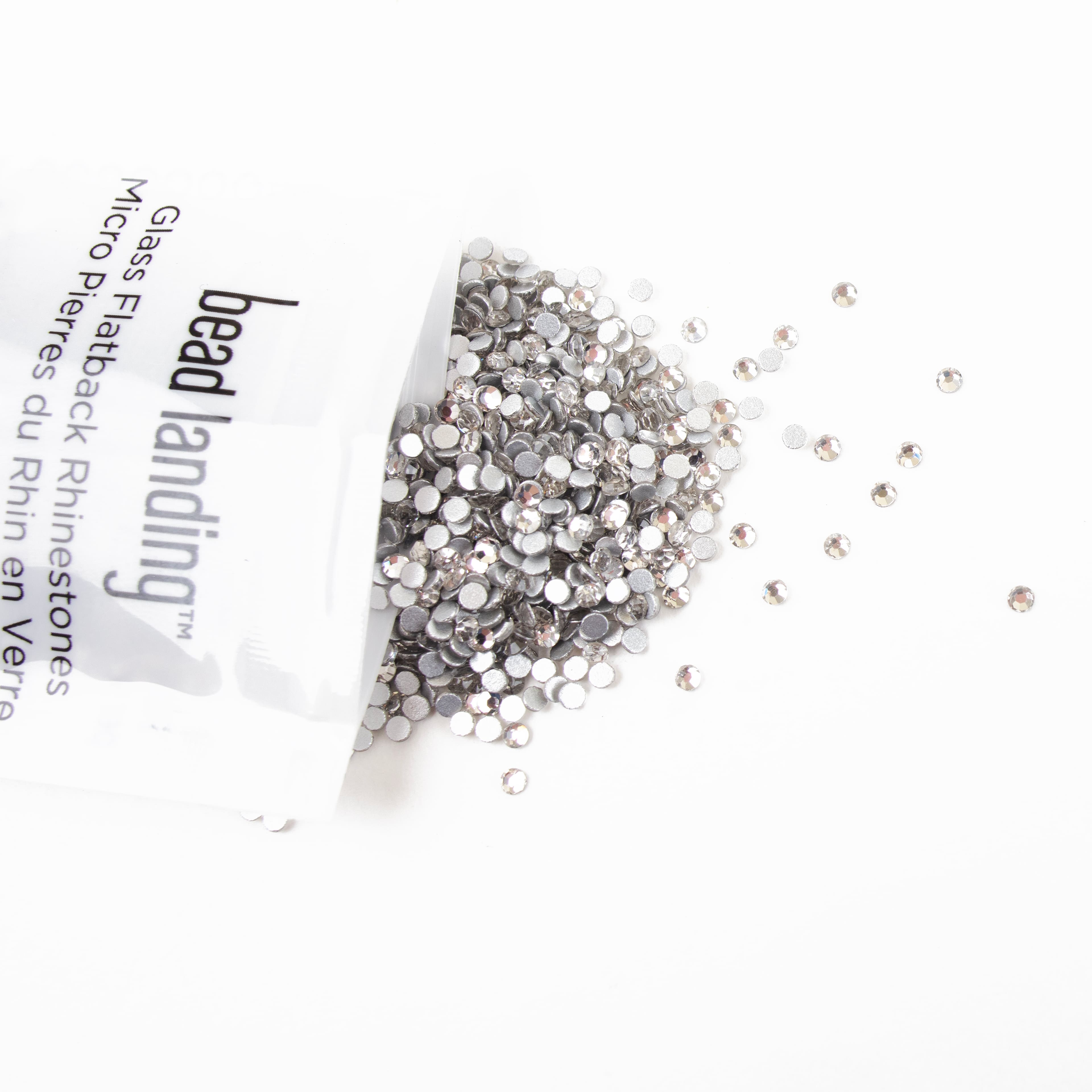 12 Pack: SS6 Glass Flatback Rhinestones by Bead Landing™