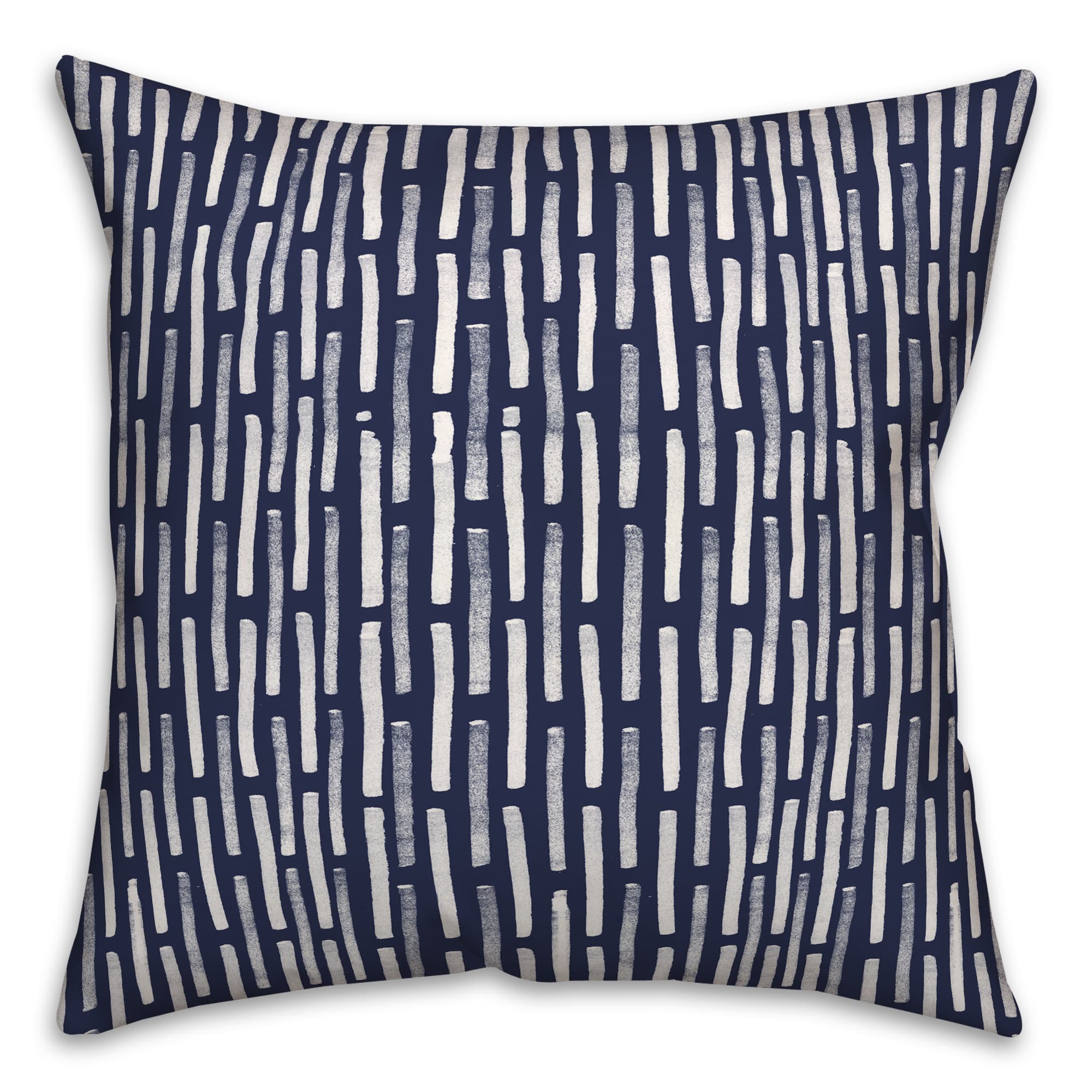 Geometric Lines Indoor/Outdoor Throw Pillow