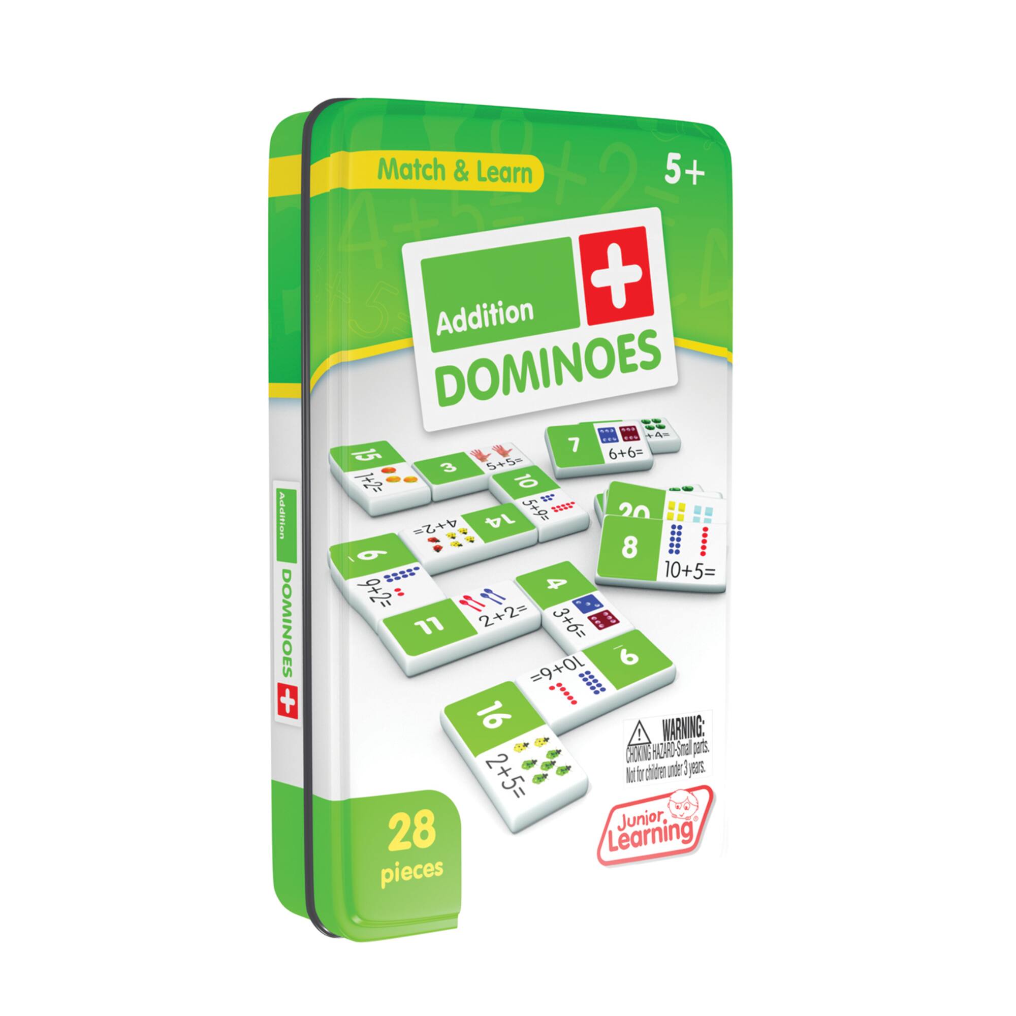 Junior Learning&#xAE; Match &#x26; Learn Addition Dominoes