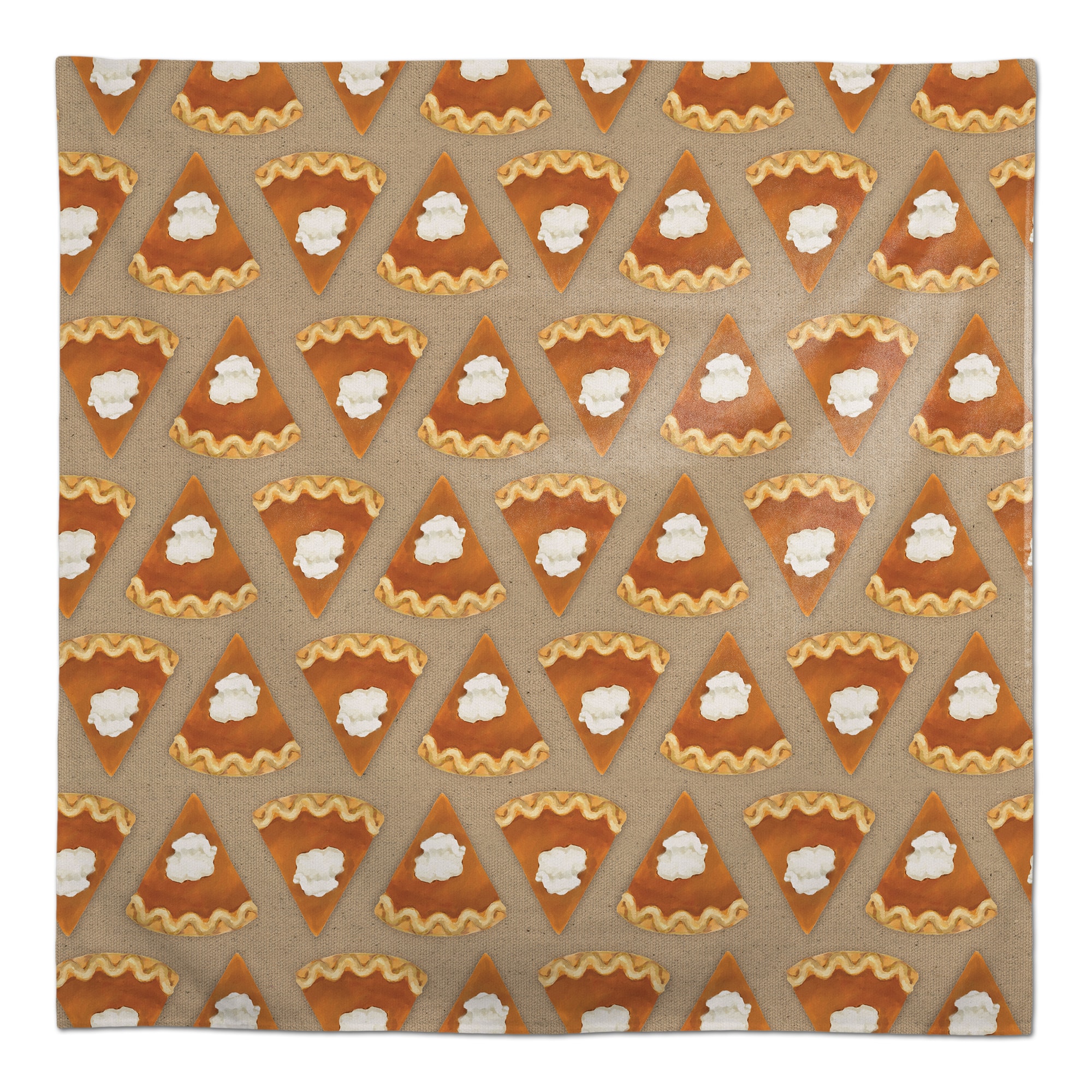 58" Pumpkin Pie Pattern Tablecloth