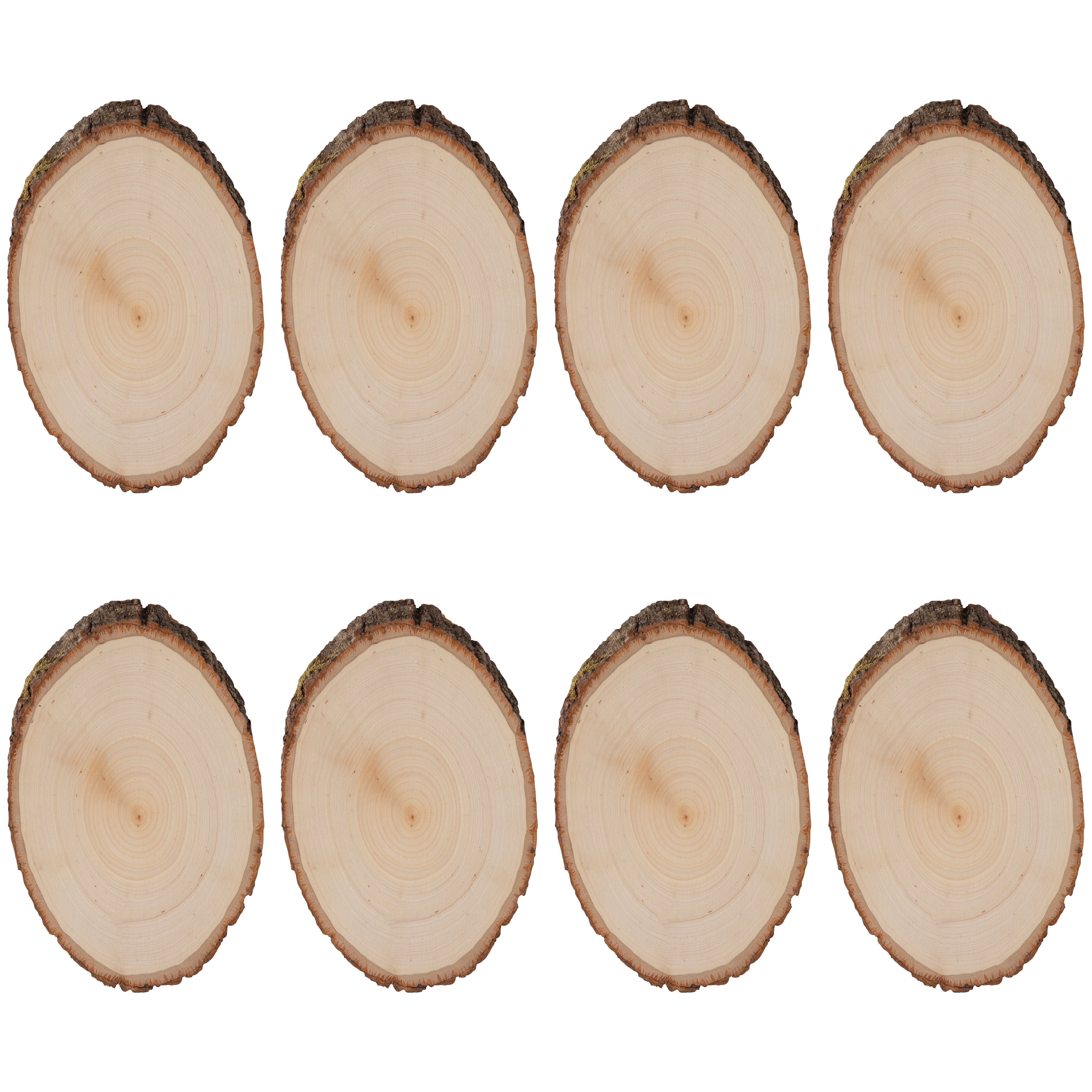 8 Pack: Basswood Round by Make Market&#xAE;