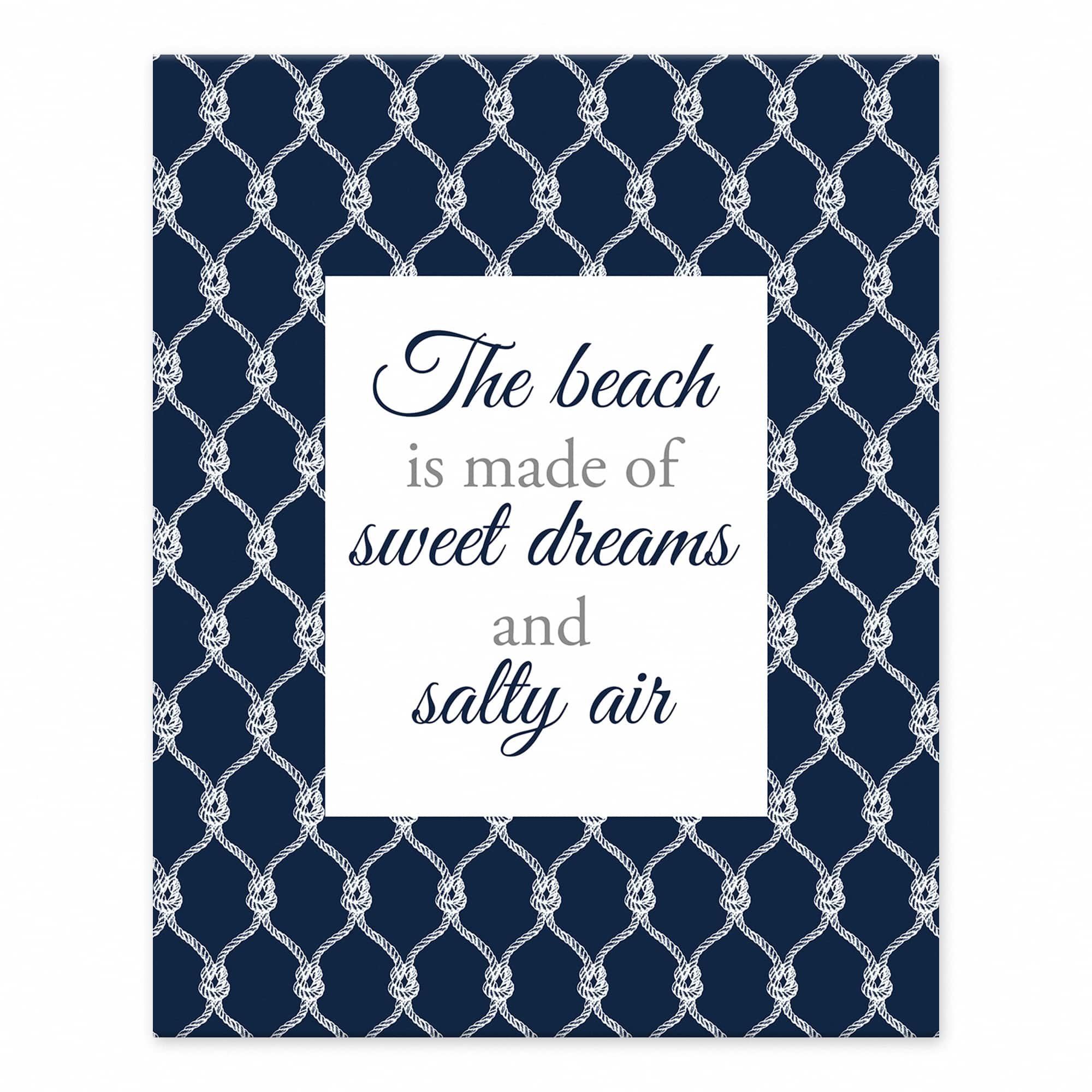 The Beach, Sweet Dreams &#x26; Salty Air Nautical Tabletop D&#xE9;cor