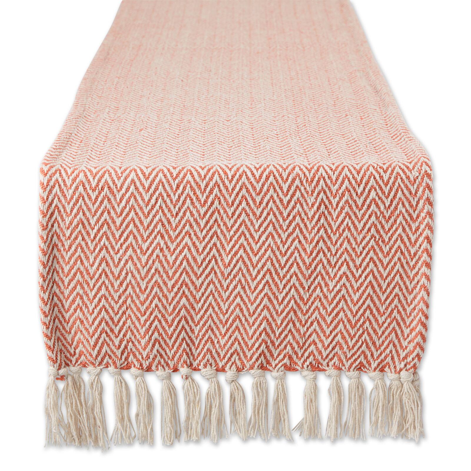DII&#xAE; 72&#x22; Chevron Handloom Table Runner