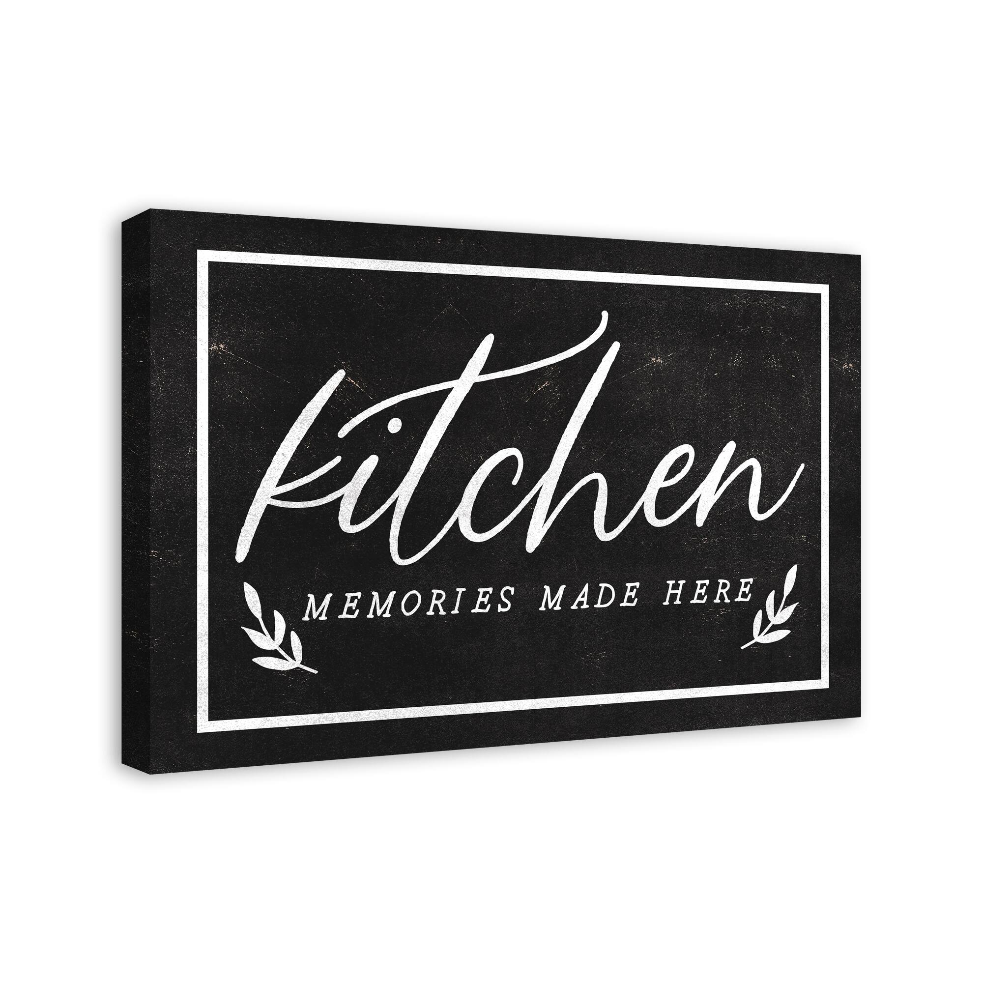 Kitchen Memories 30" x 20" Canvas Wall Art
