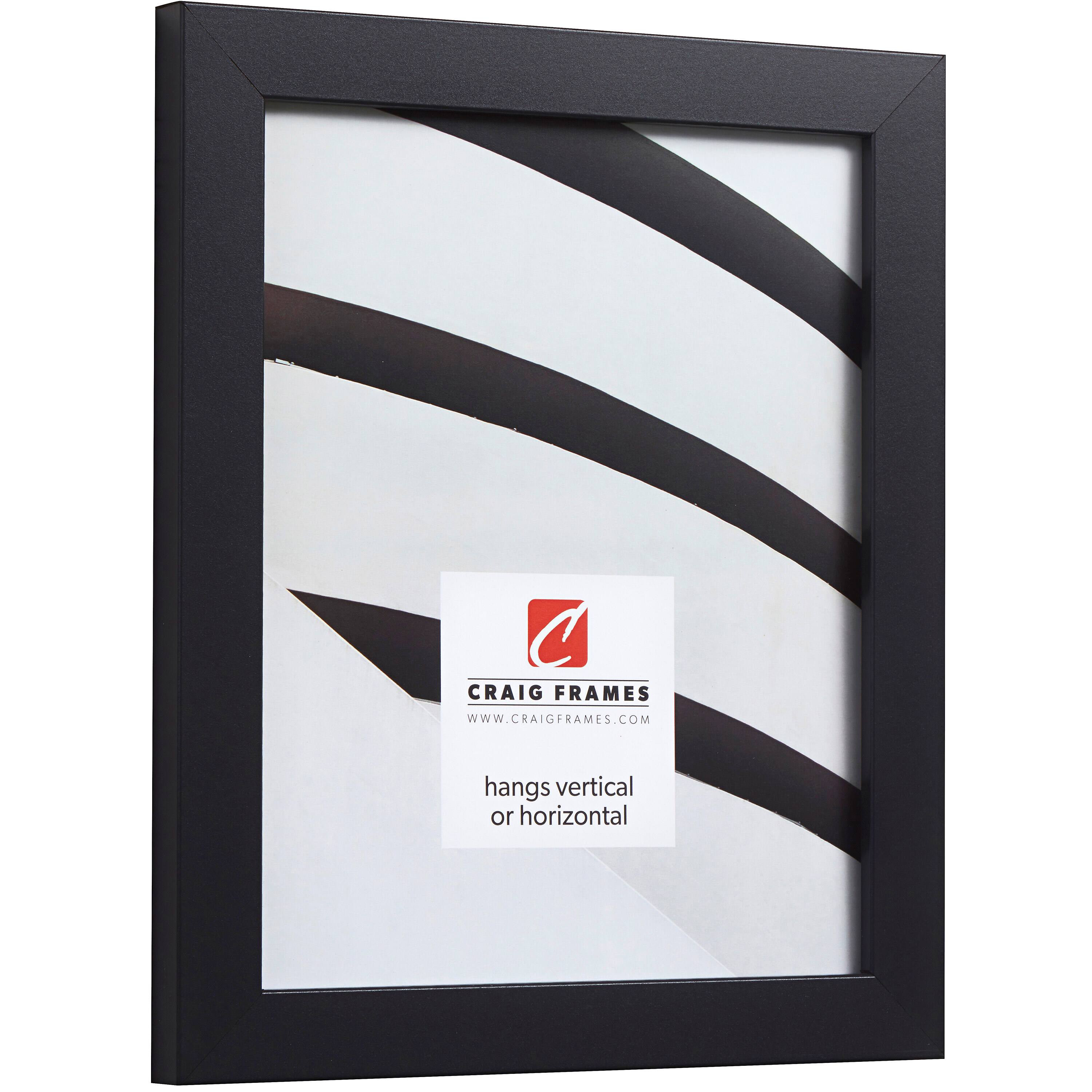 Craig Frames Essentials Mystic Satin Black Picture Frame