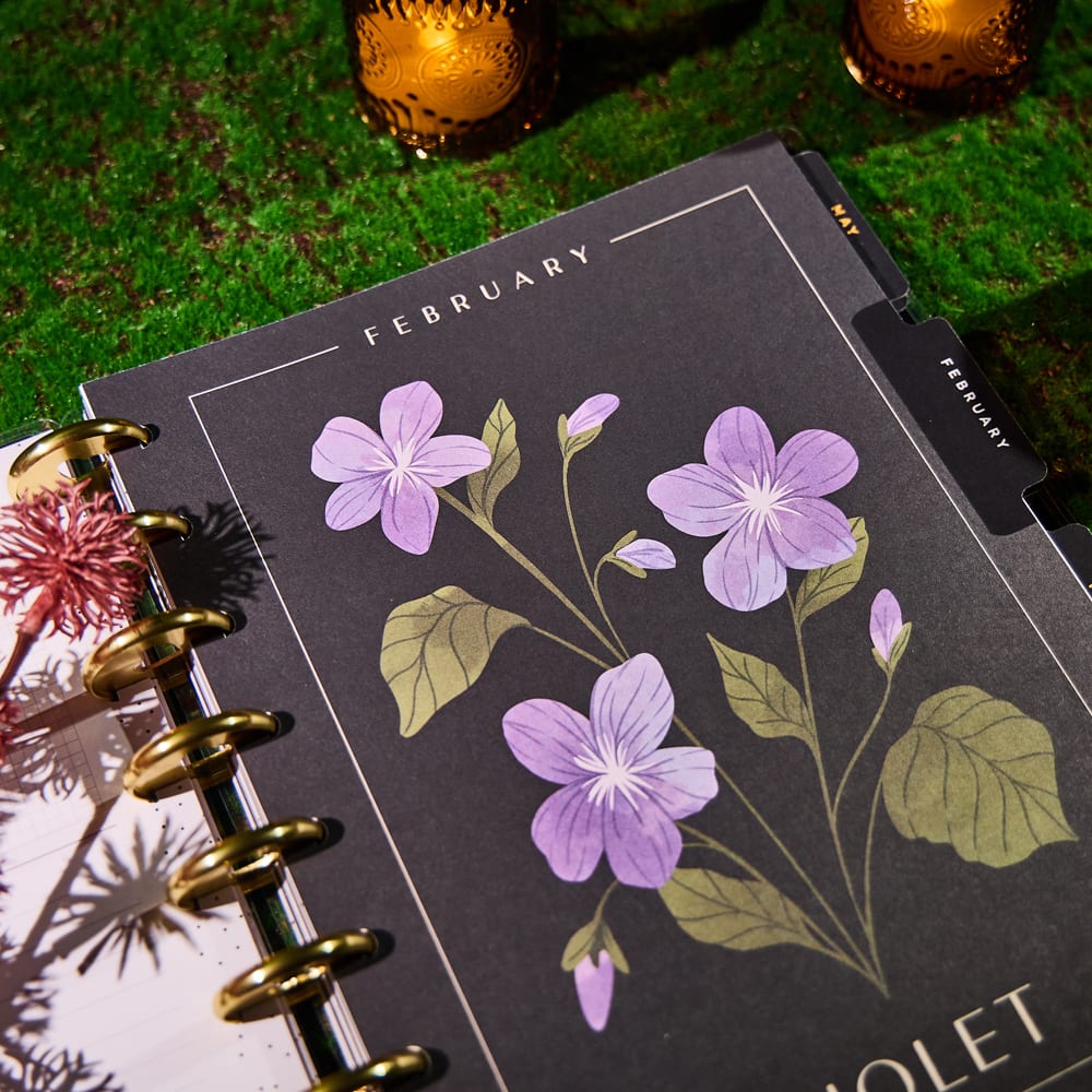 The Classic Happy Planner® Dark Garden Deluxe
