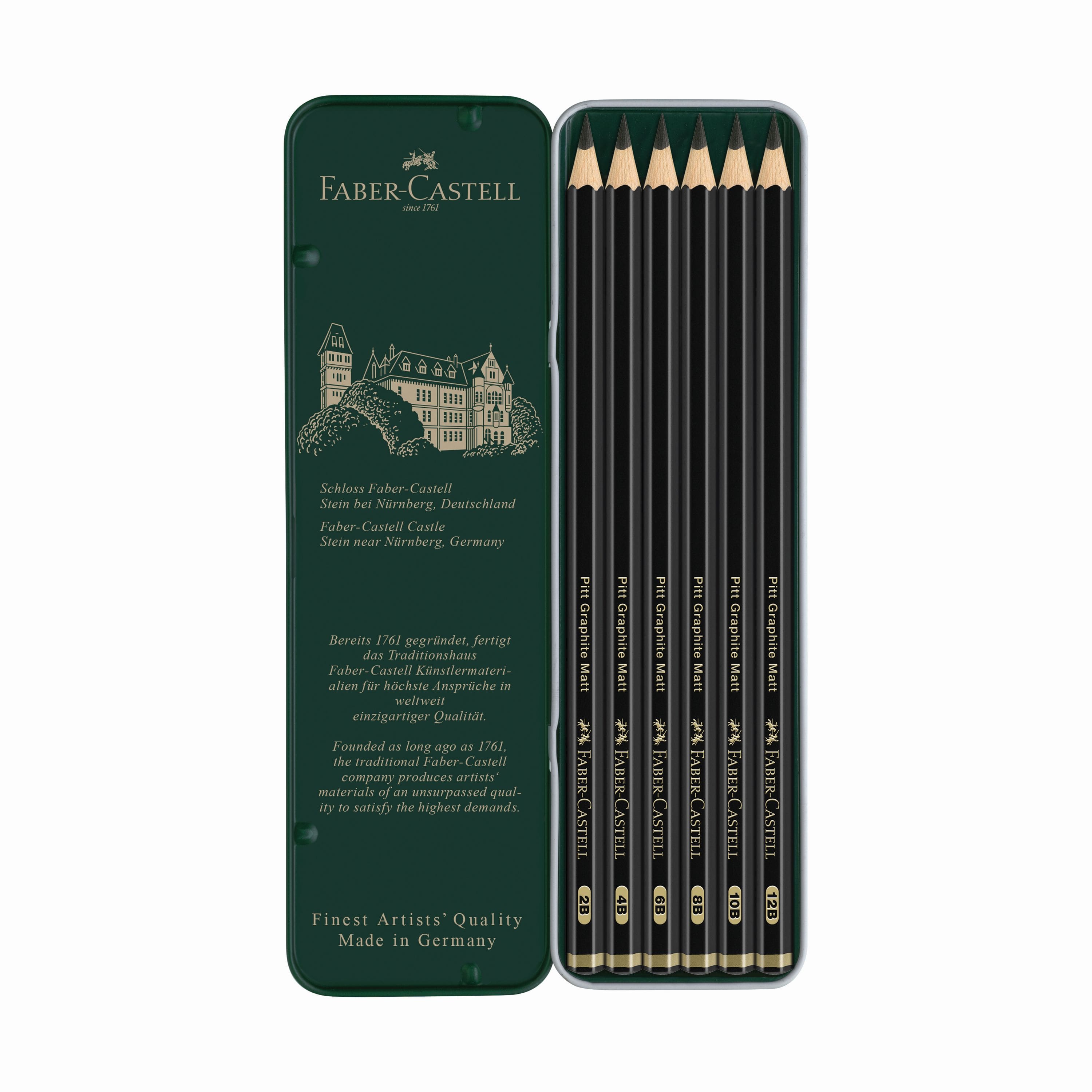 Faber-Castell&#xAE; PITT&#xAE; Matte Graphite Pencil Set