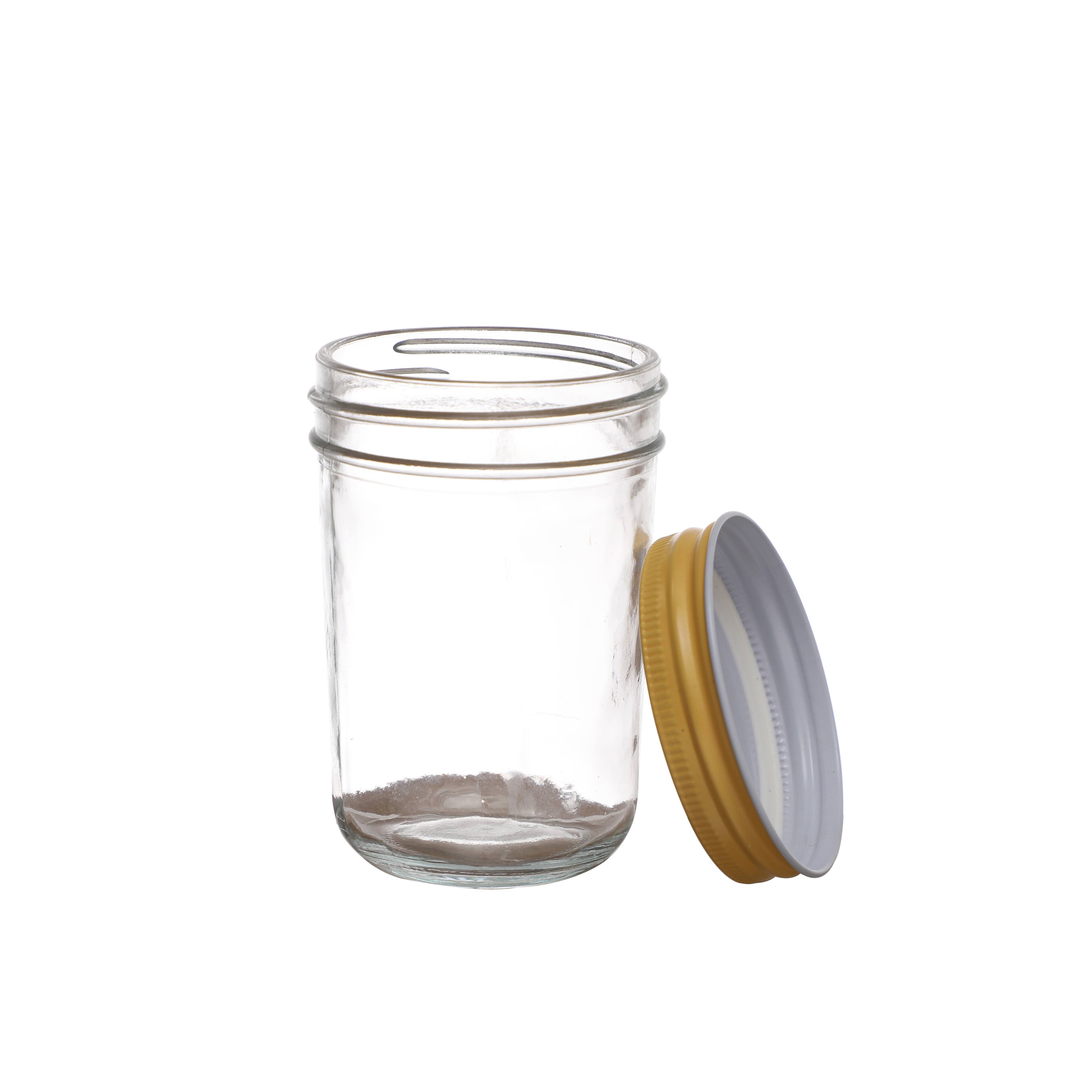 Large Glass Jar with Floral Pattern Lid by Ashland® Michaels