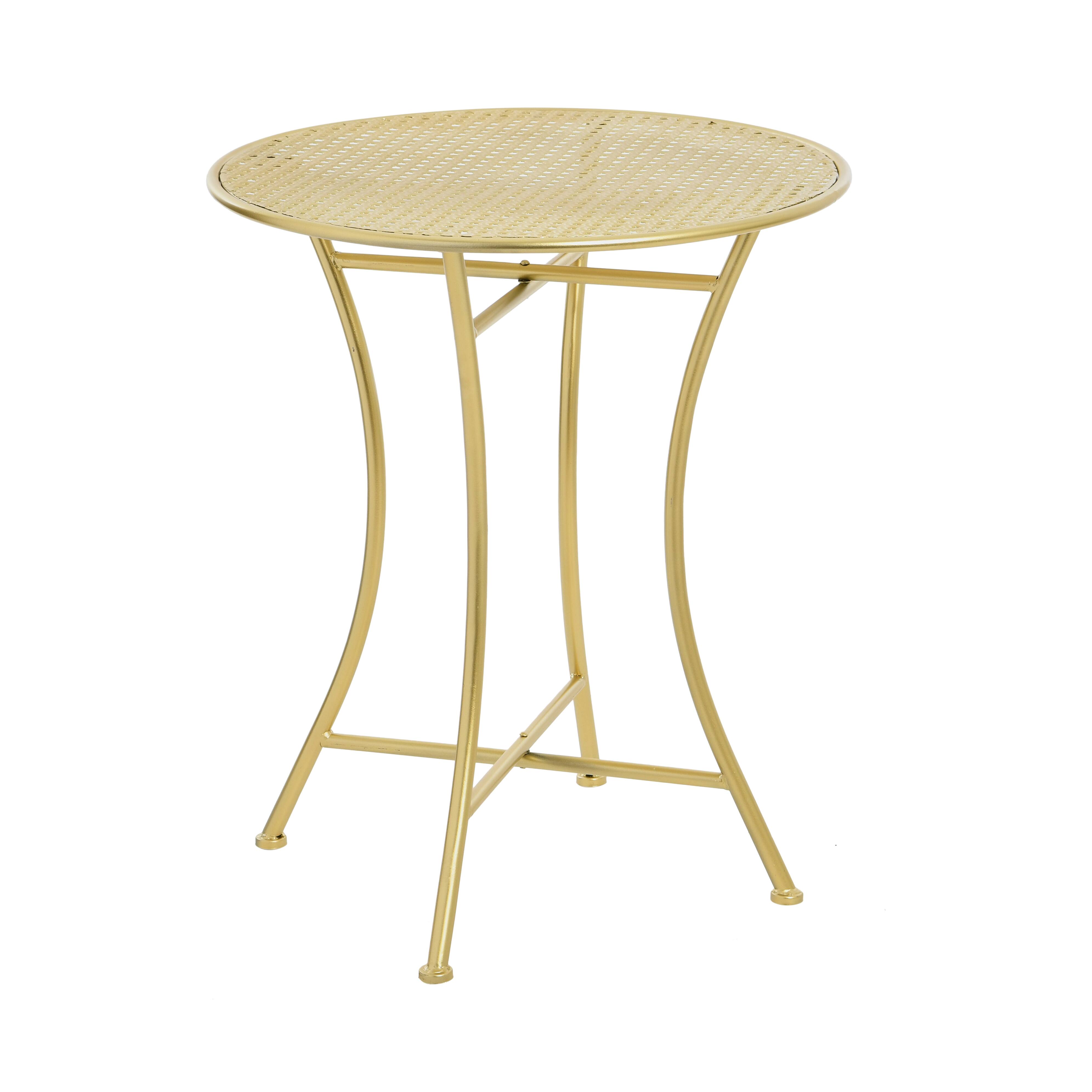 Hello Honey® Metal Cane Outdoor Bistro Patio Set