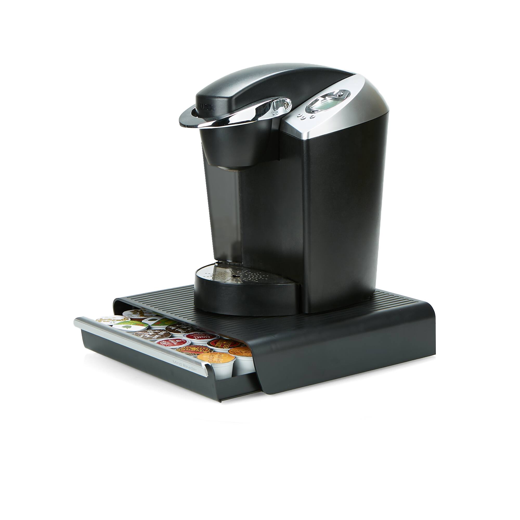 Mind Reader Black Hero Coffee Pod Drawer