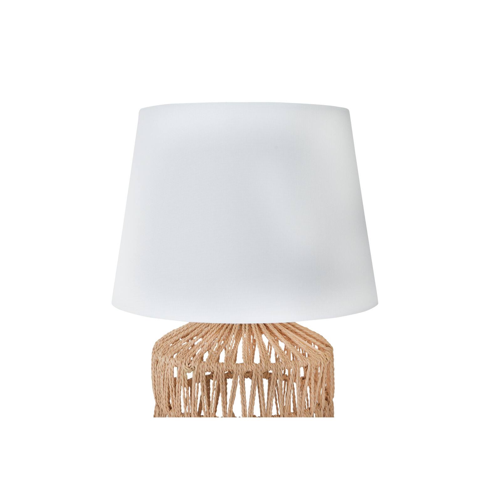 Hello Honey&#xAE; 18&#x22; Drum-Shaped Rope Table Lamp