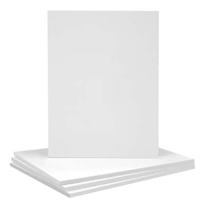 6 Pack Unfinished Wood Canvas Boards for Painting, Blank Deep Cradle 6x12  Panels for Art, Wall Decor (0.85 In Thick)
