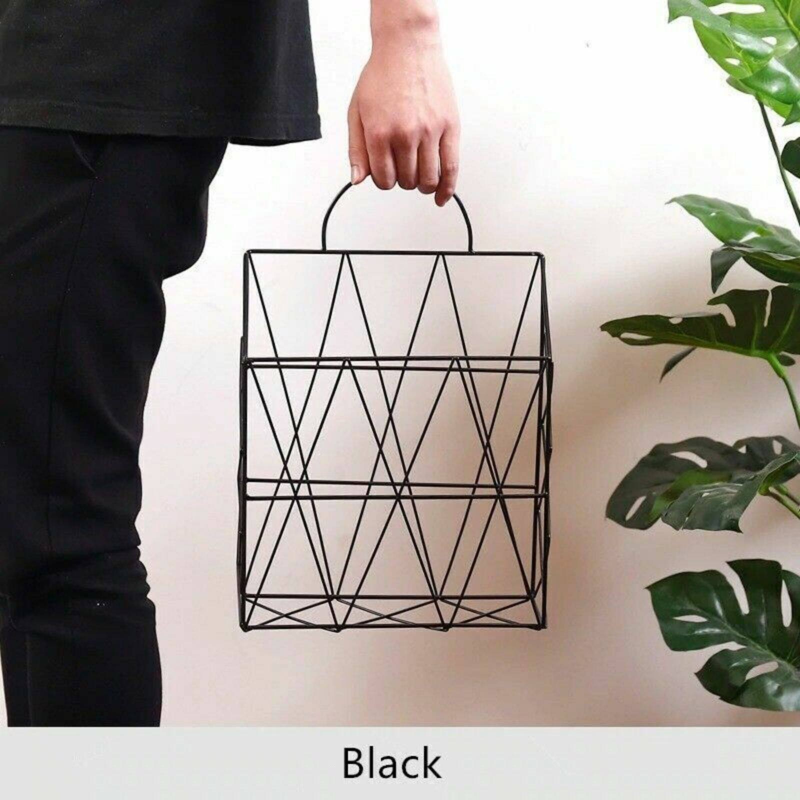 NEX&#x2122; Black Metal File Organizer