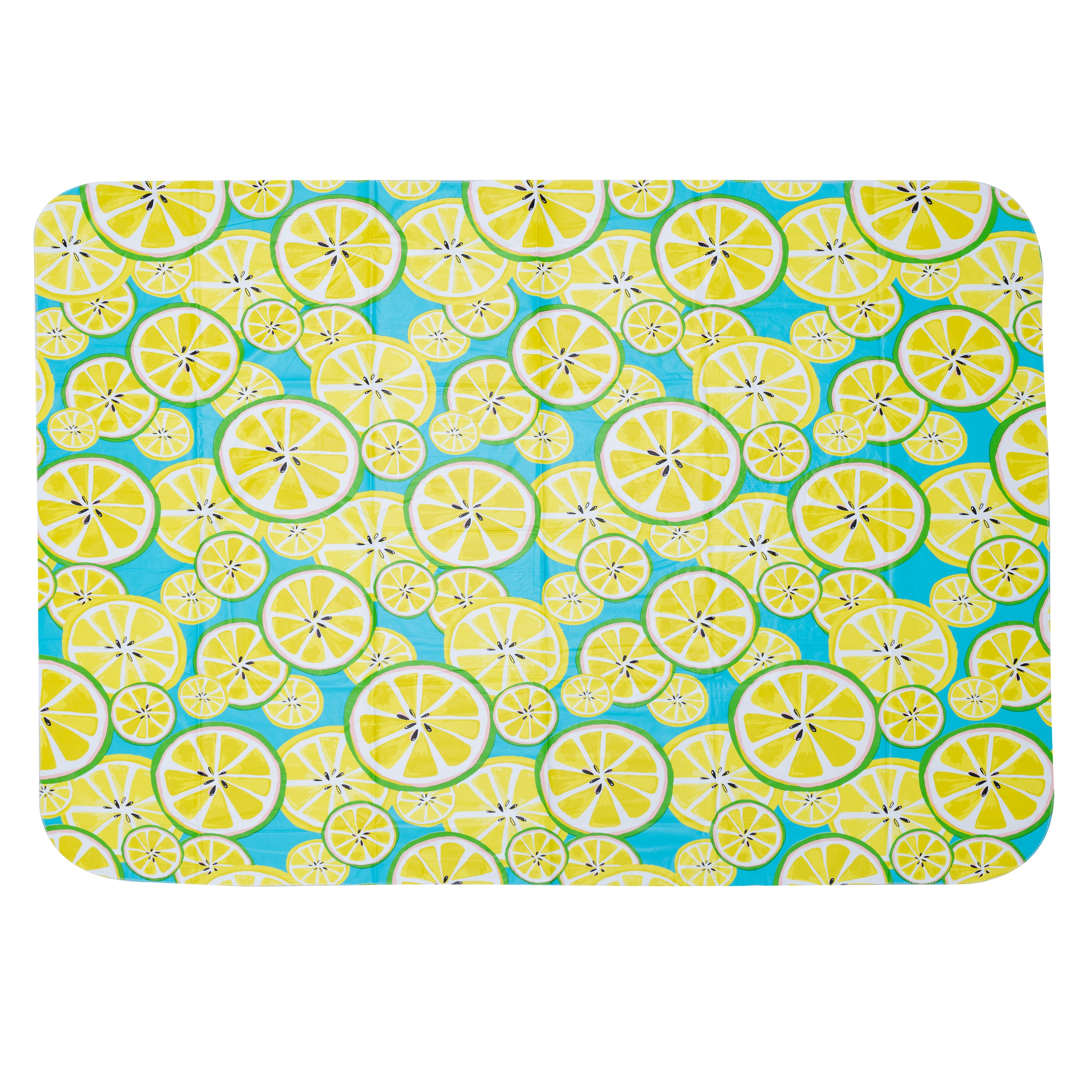 70&#x22; Lemon &#x26; Lime Slice Table Cover by Ashland&#xAE;