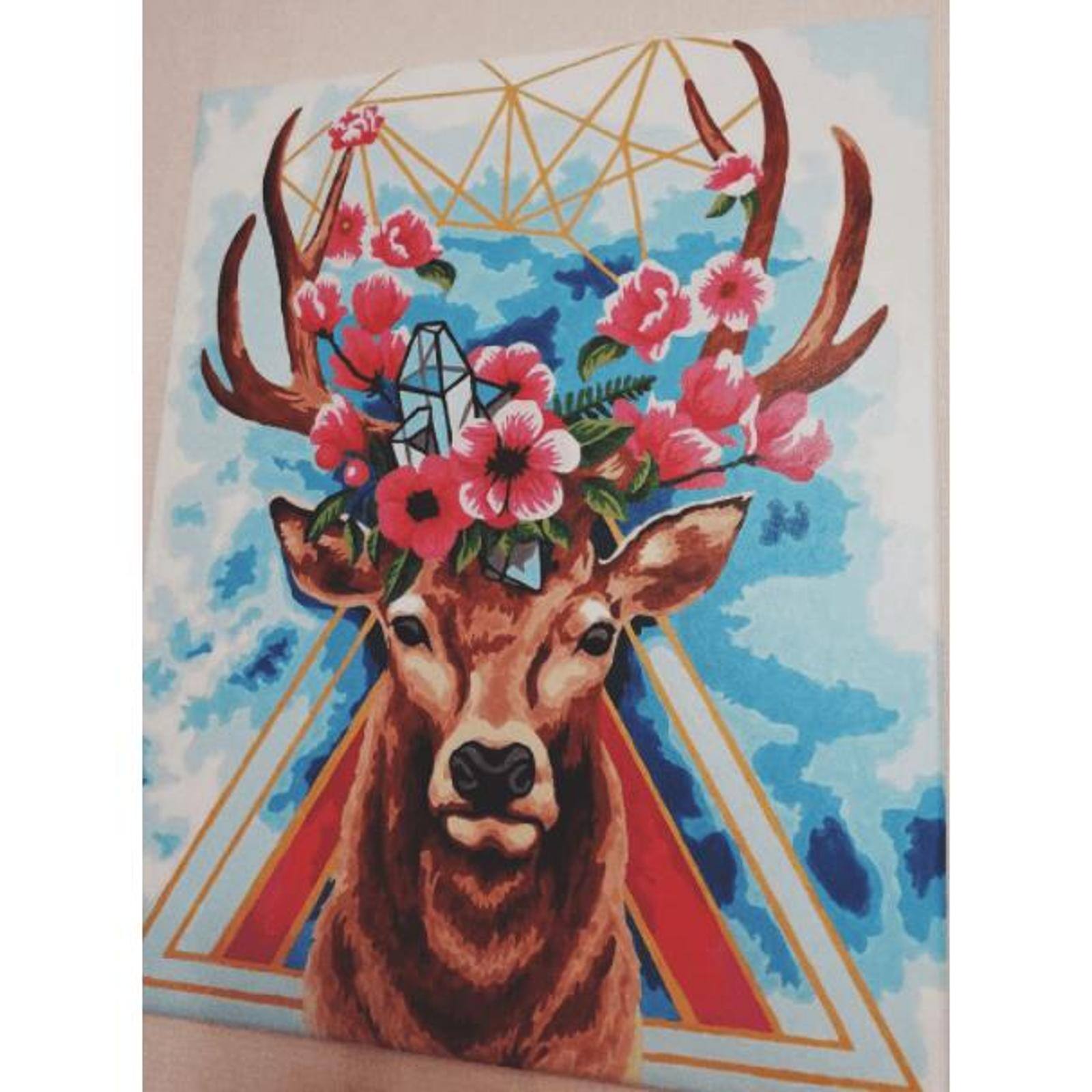 Crafting Spark Painting By Numbers Kit Celebration Nature Geometry