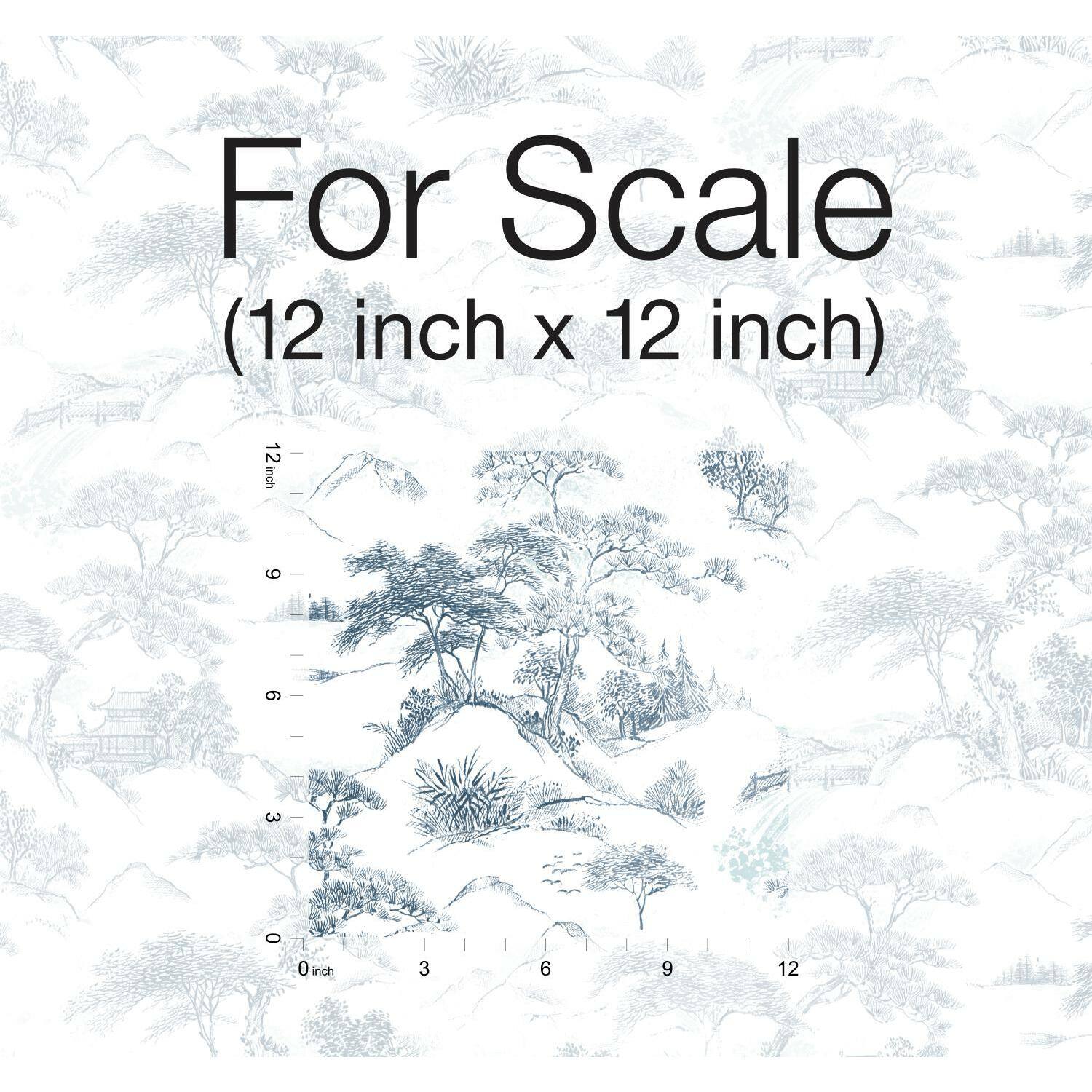 RoomMates Oriental Toile Peel &#x26; Stick Wallpaper