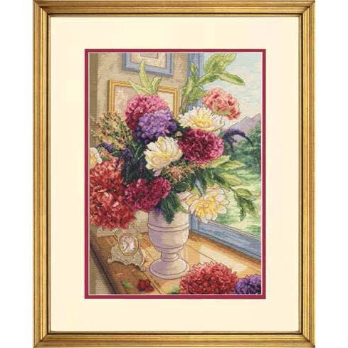 Dimensions Summer Bouquet Counted Cross Stitch Kit