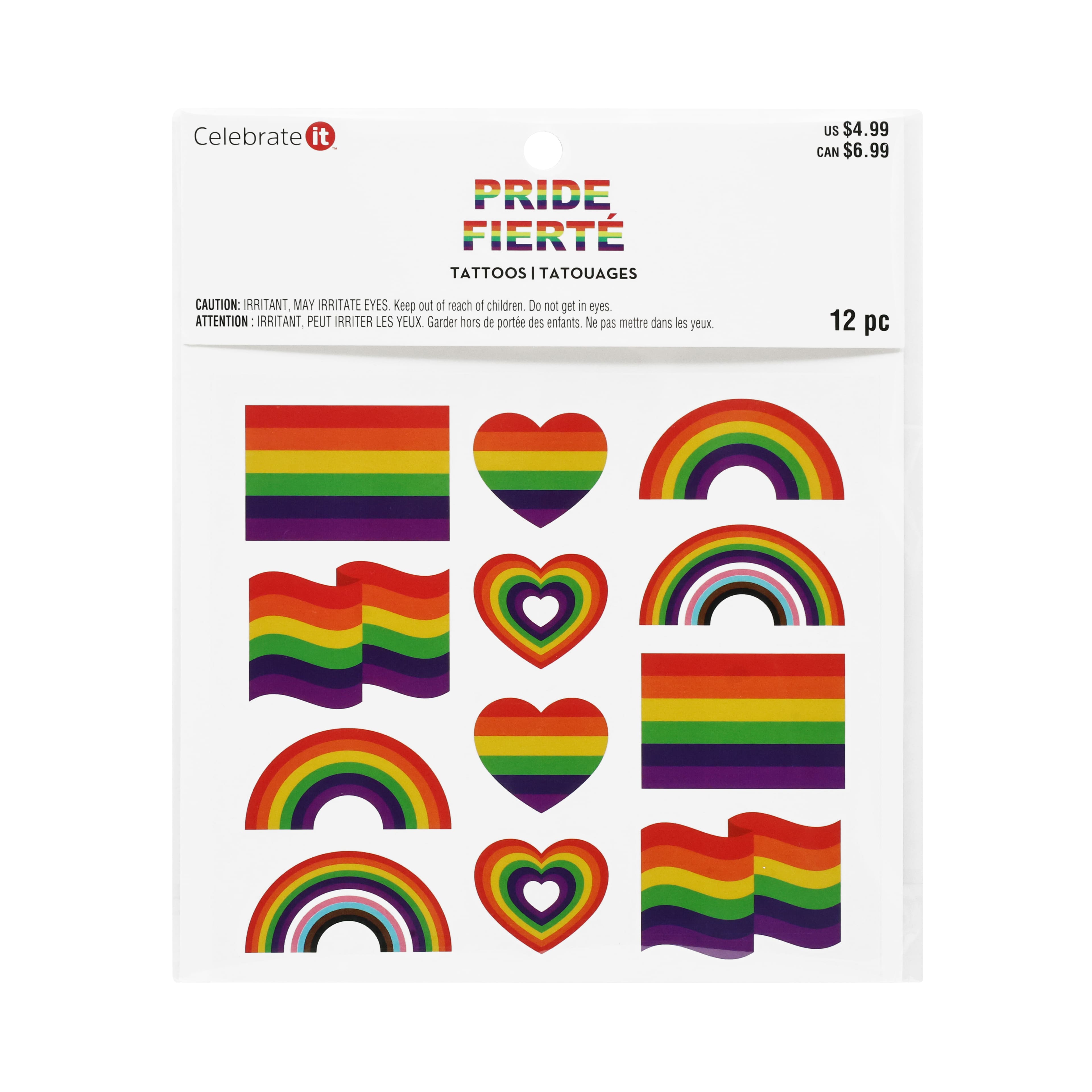 Pride Flag Tattoos by Celebrate It&#x2122;