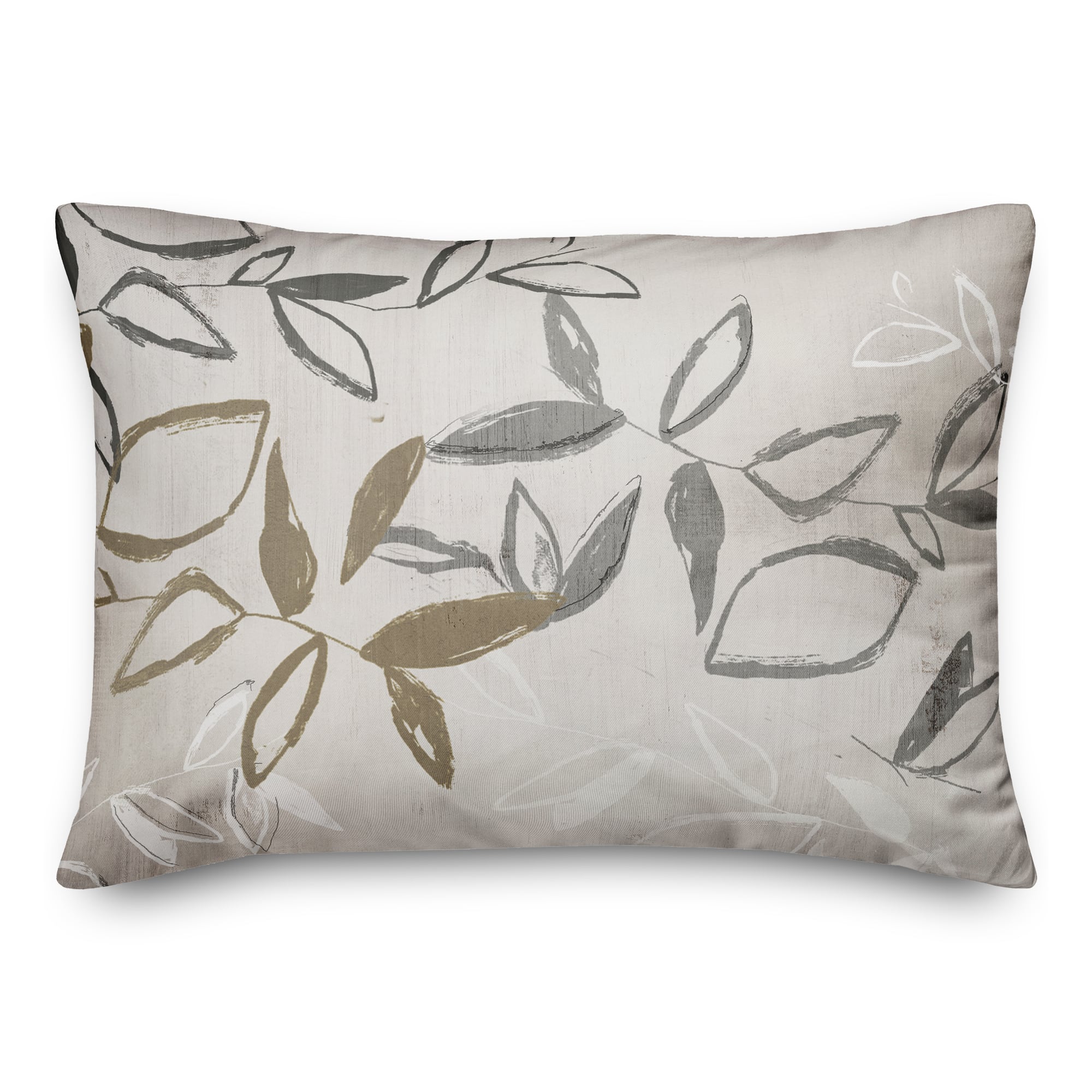 Abstracted Branches Indoor & Outdoor Throw Pillow