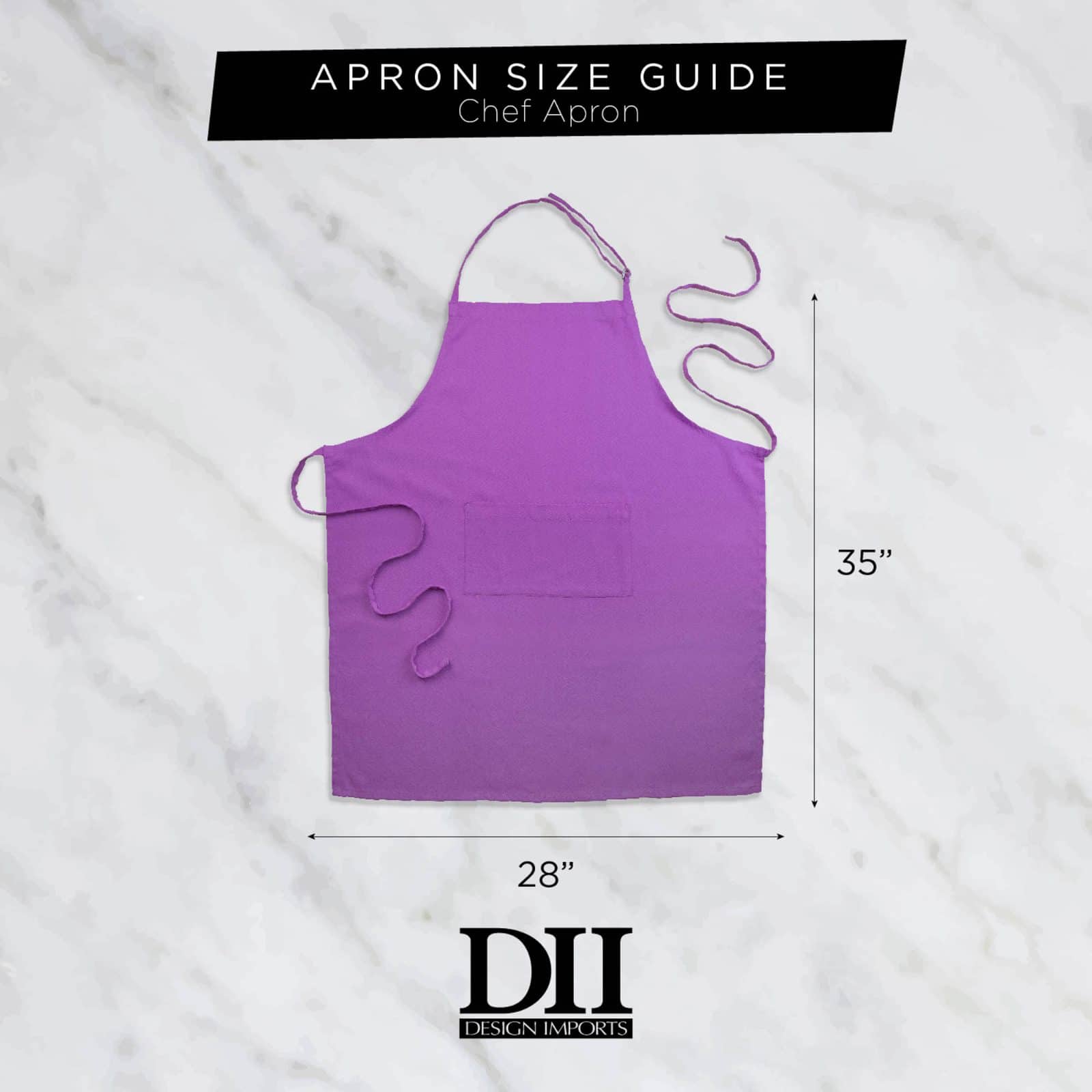 DII&#xAE; Chino Chef Apron