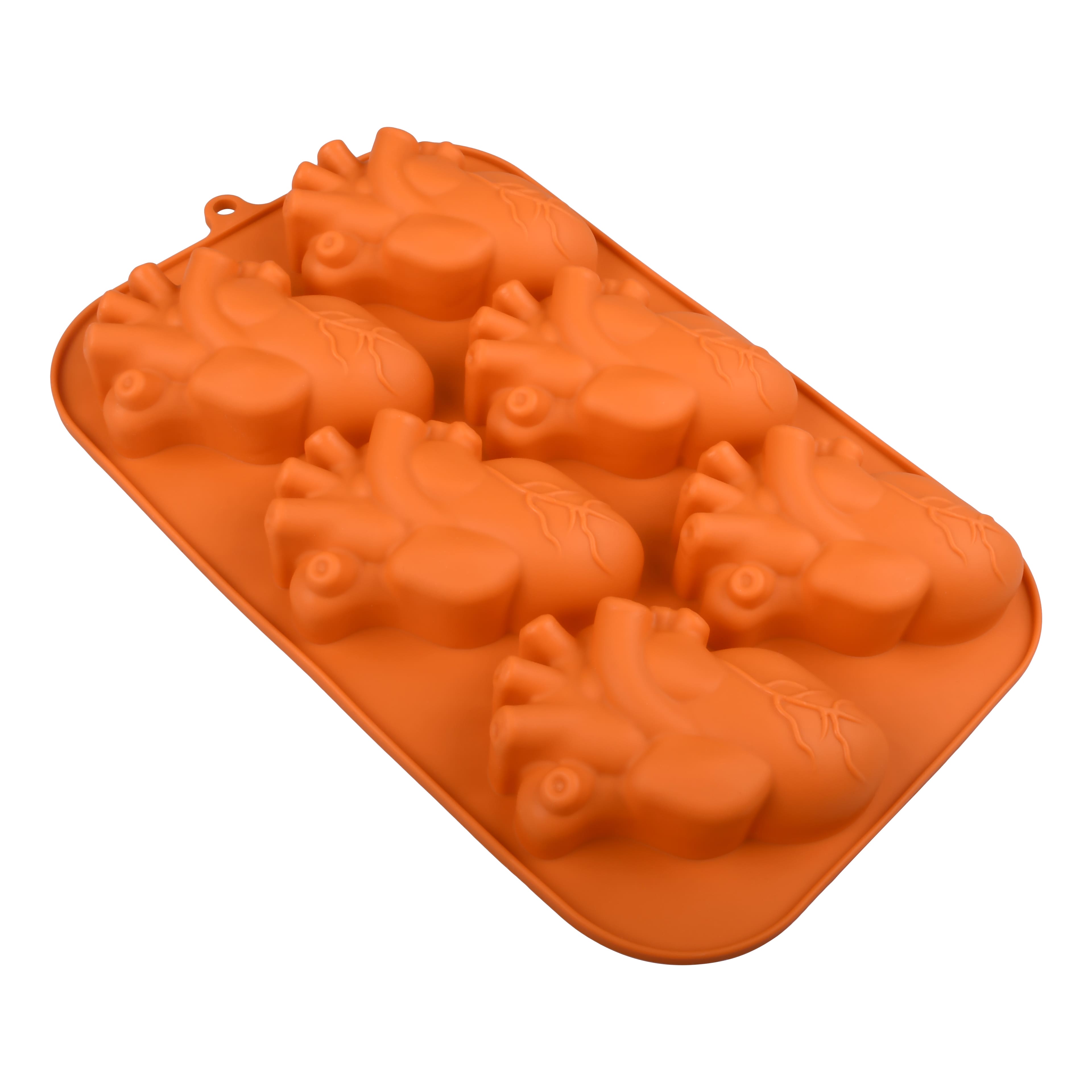 Anatomical Heart Silicone Treat Mold by Makery&#x2122;