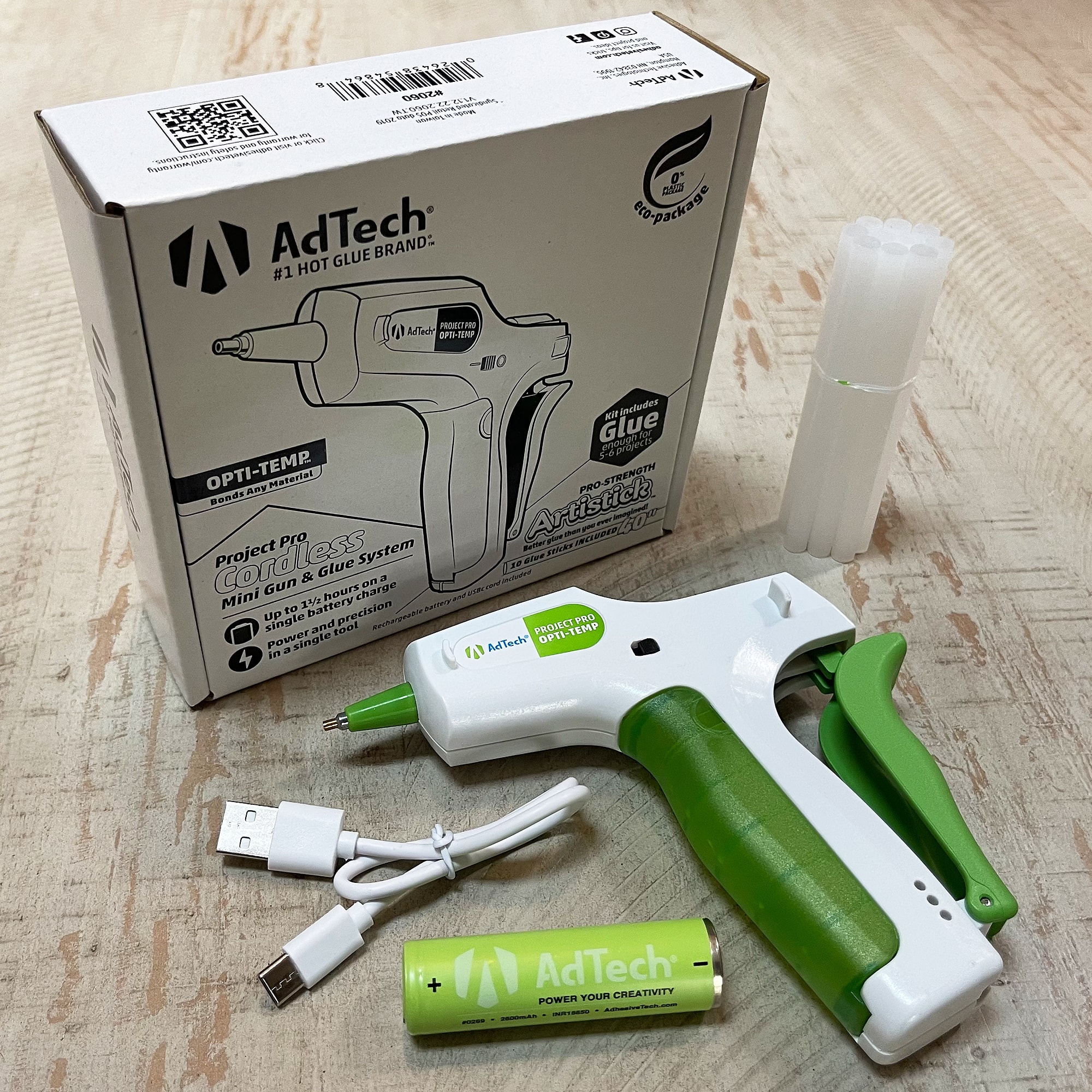 AdTech&#xAE; Opti-Temp&#x2122; Cordless Project Pro Mini Gun