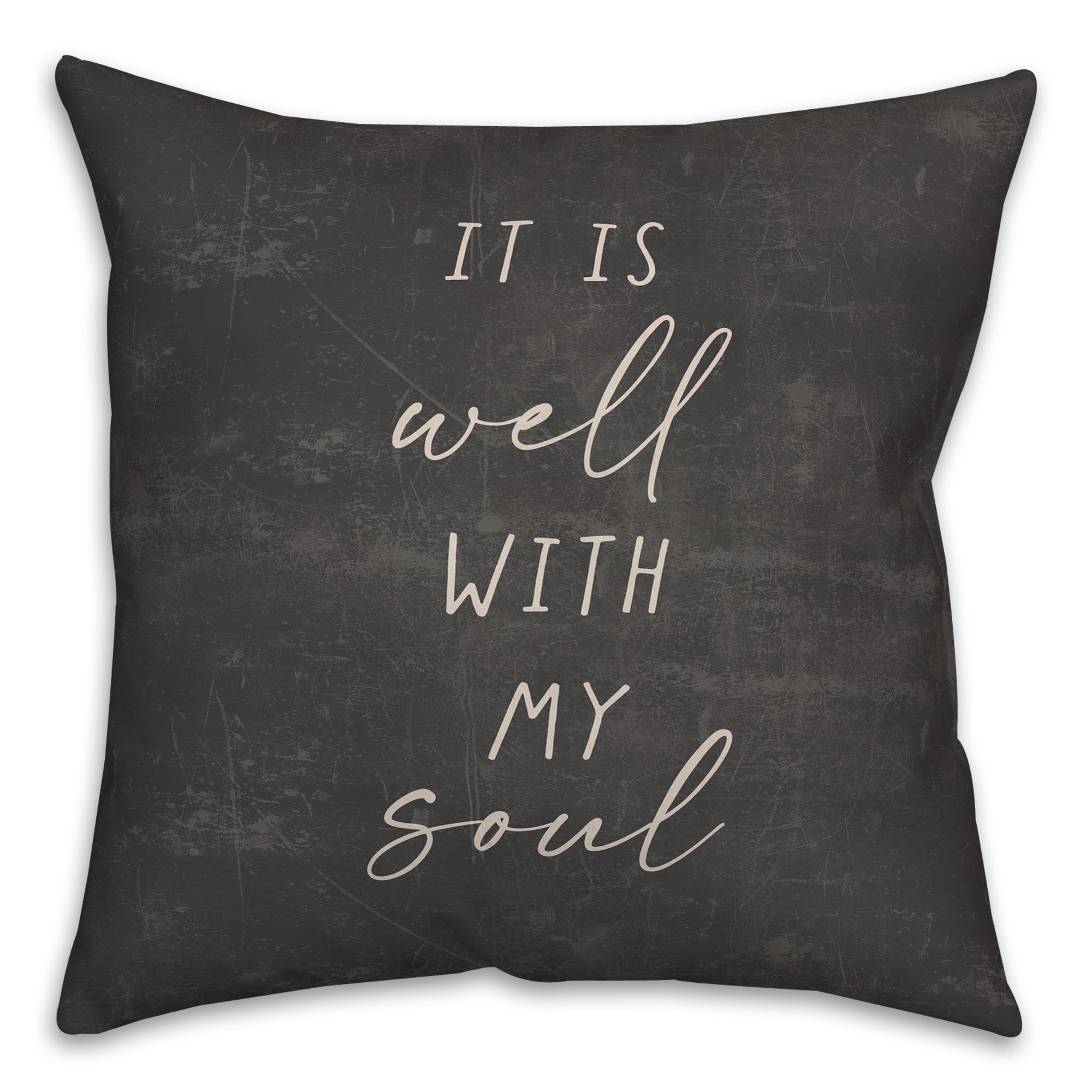 18" It Is Well With My Soul Indoor/Outdoor Pillow
