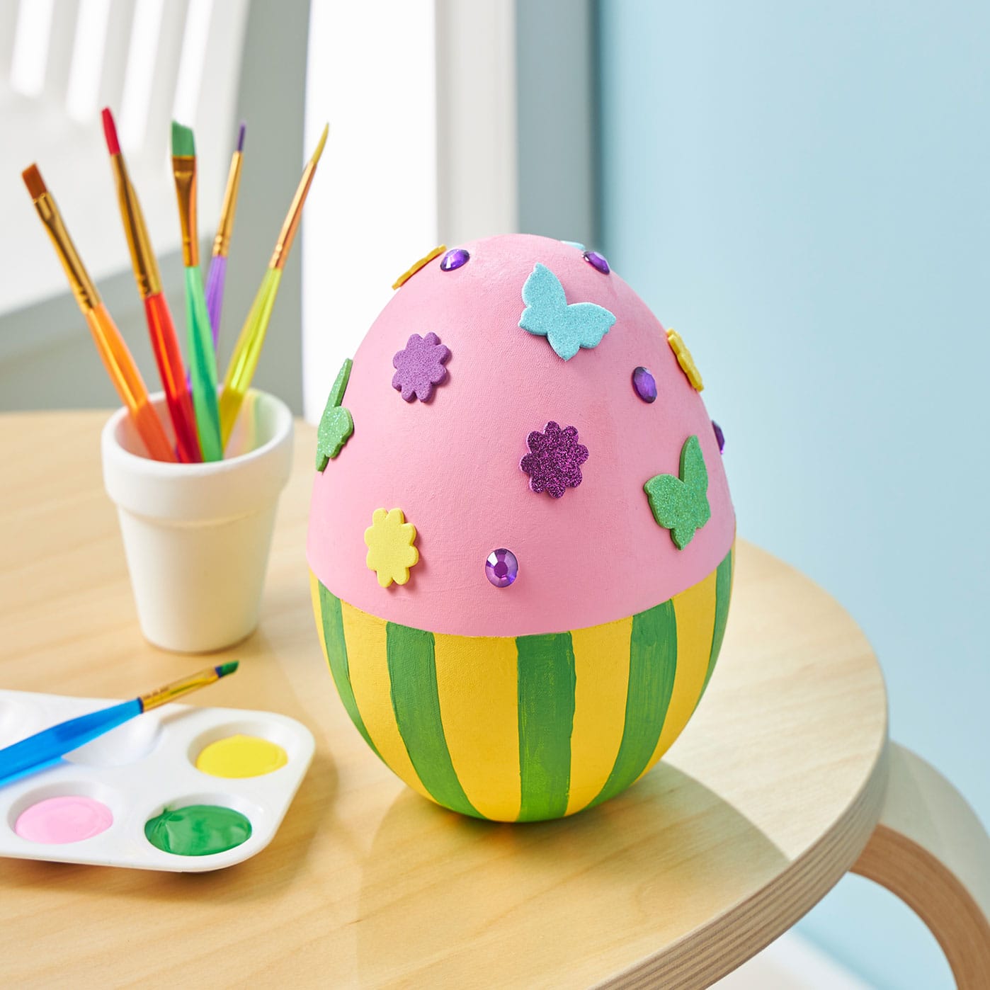 Kids Paper Mache Easter Egg Michaels