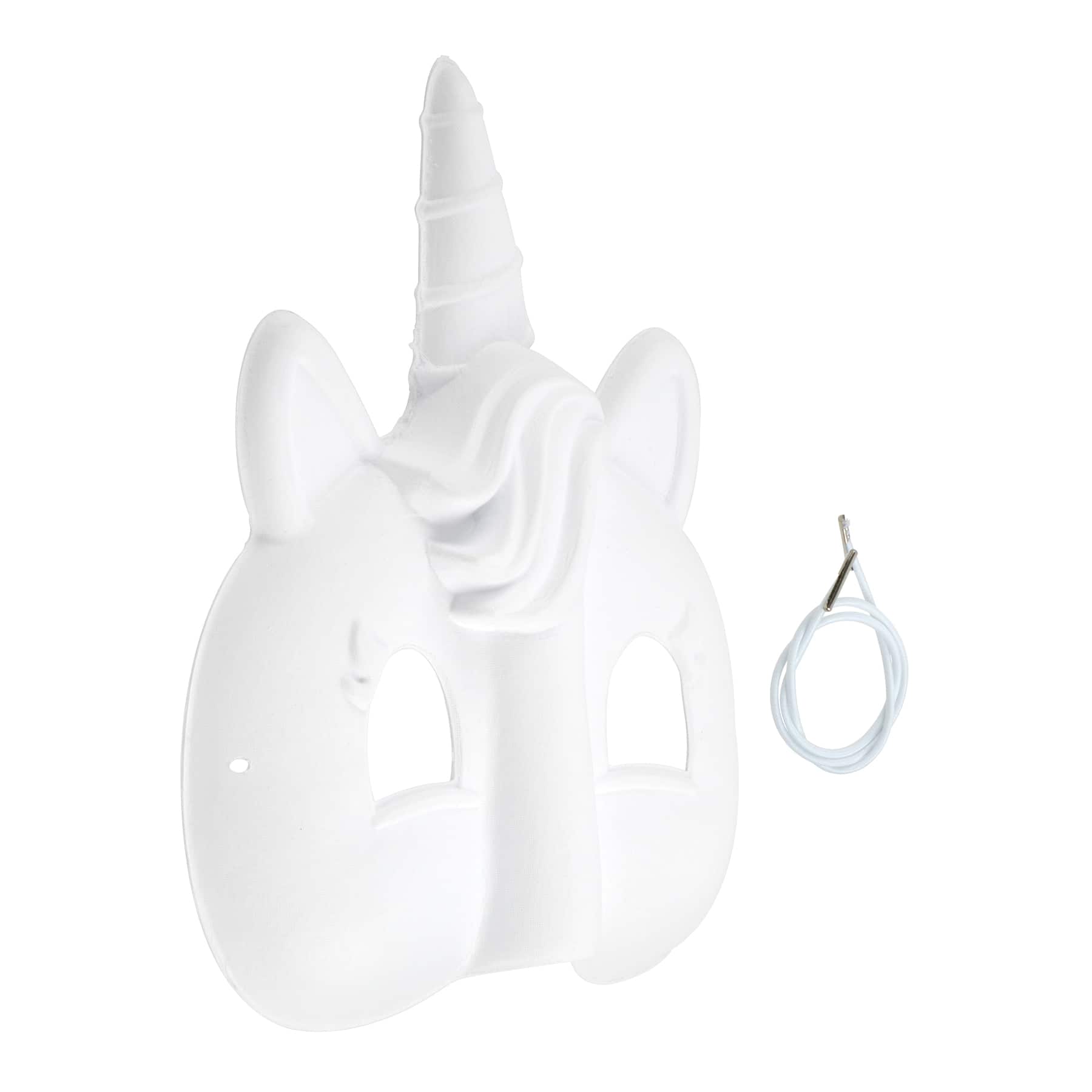 24 Pack: Unicorn Paper Mache Mask by Creatology™
